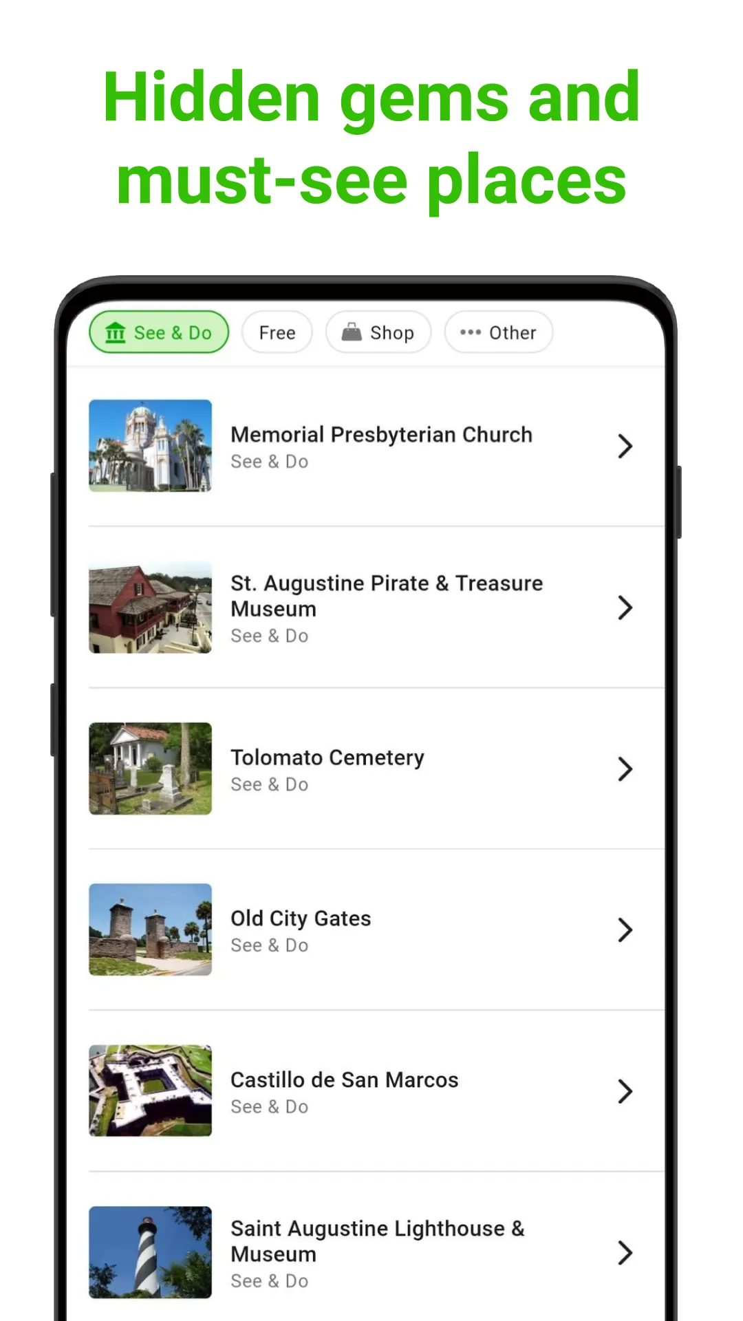 Saint Augustine SmartGuide | Indus Appstore | Screenshot