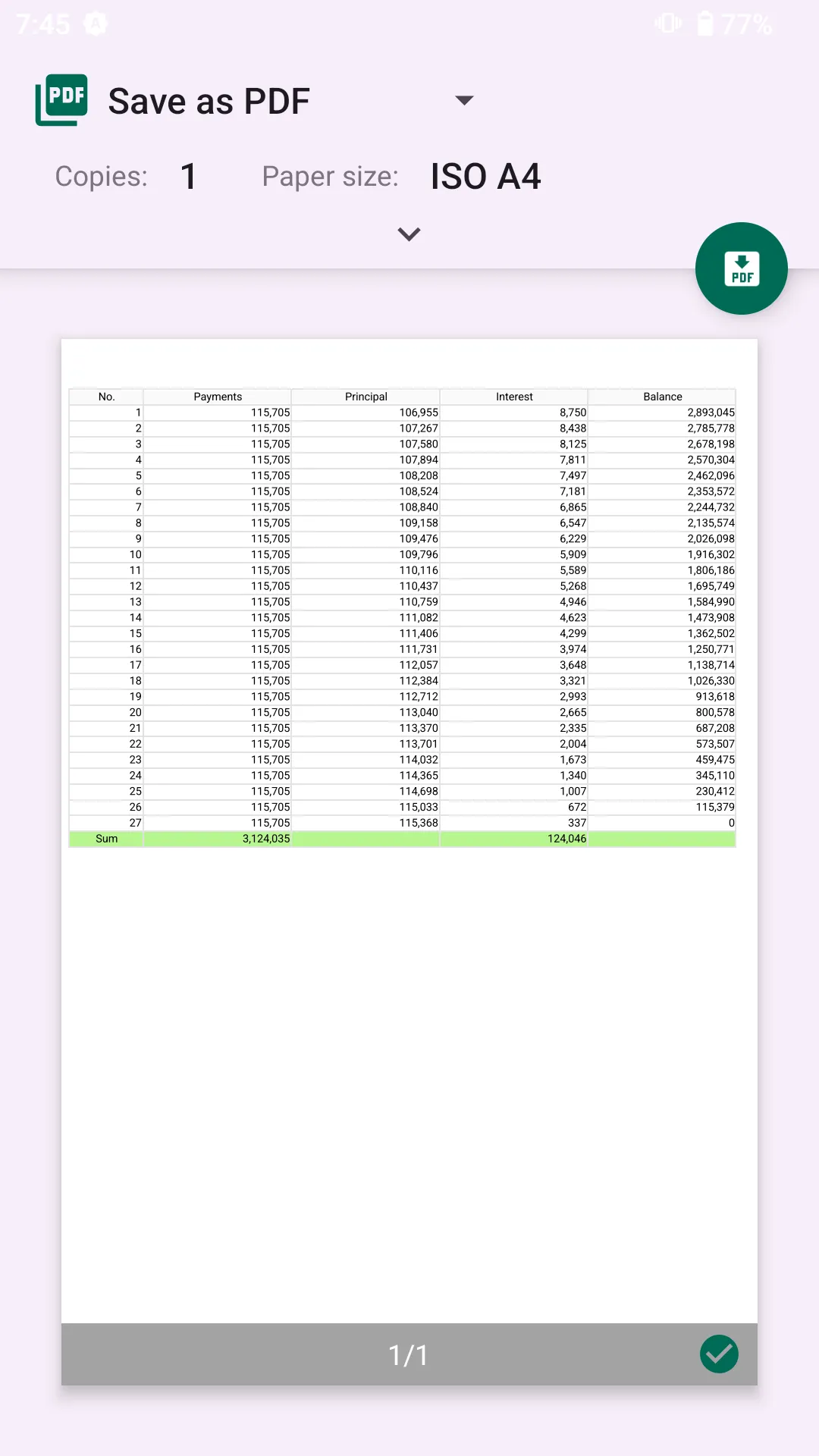 Loan Calculator | Indus Appstore | Screenshot