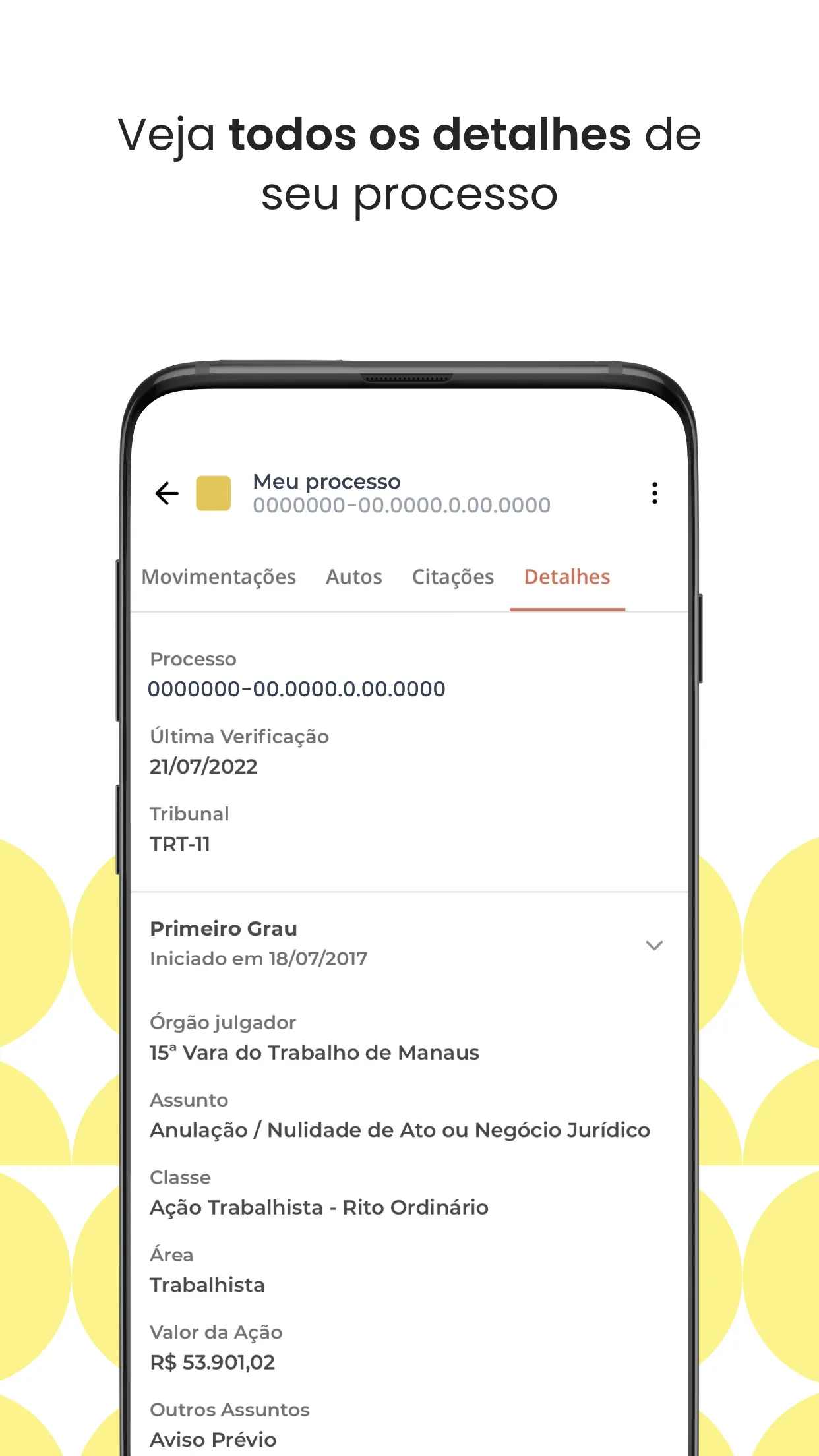 Consultar Processo - Escavador | Indus Appstore | Screenshot