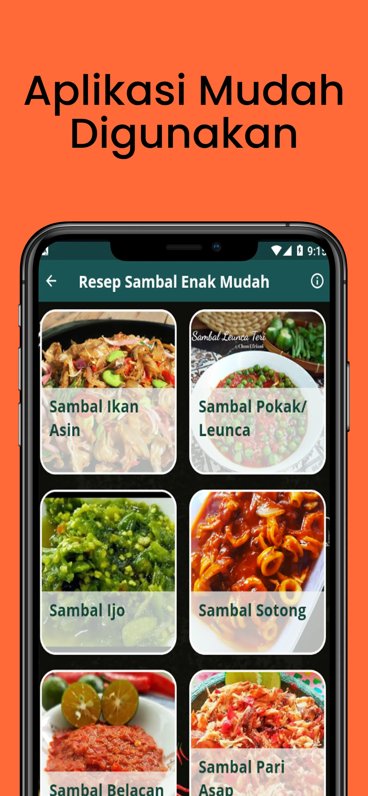 Resep Aneka Sambal Nusantara | Indus Appstore | Screenshot