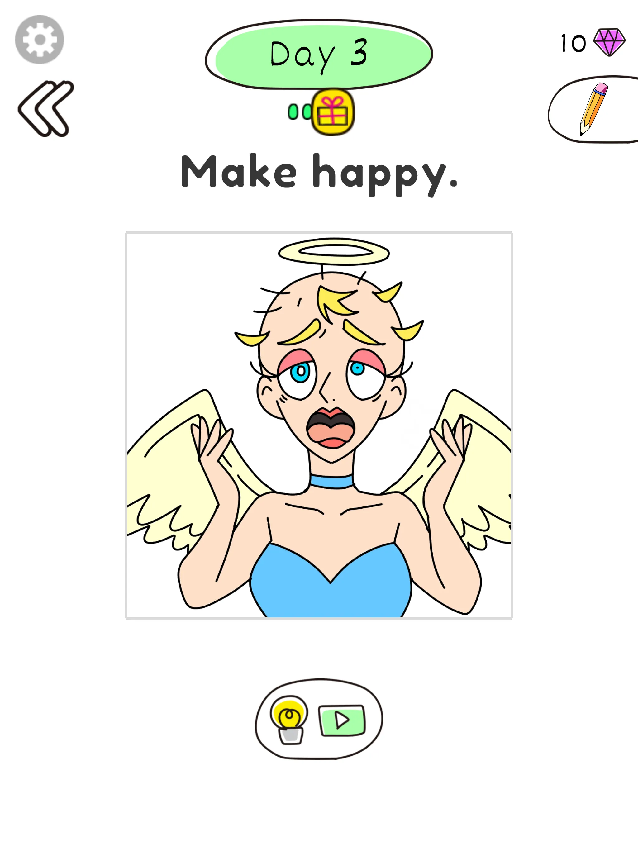 Draw Happy Angel :drawing apps | Indus Appstore | Screenshot