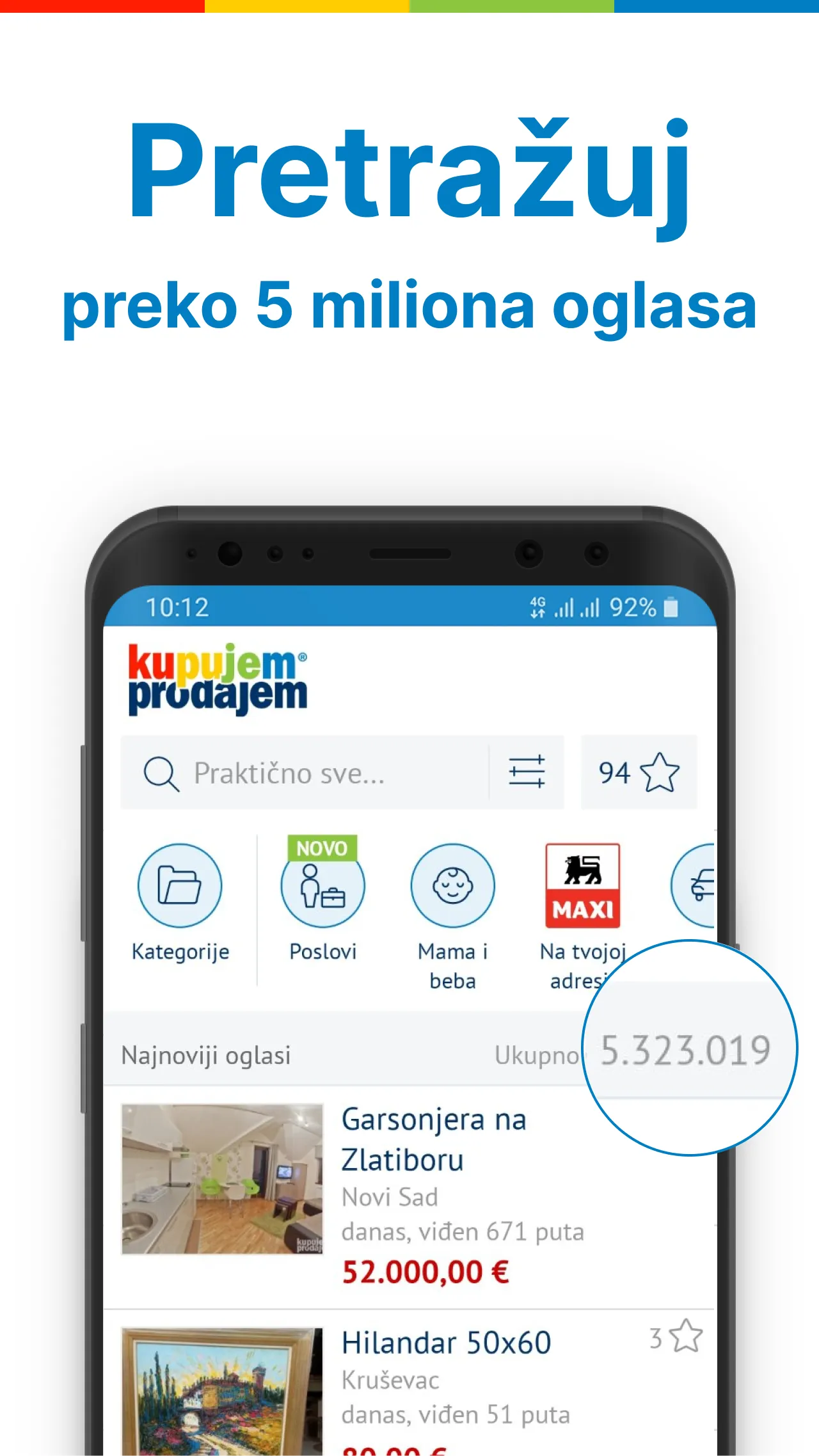 KupujemProdajem | Indus Appstore | Screenshot