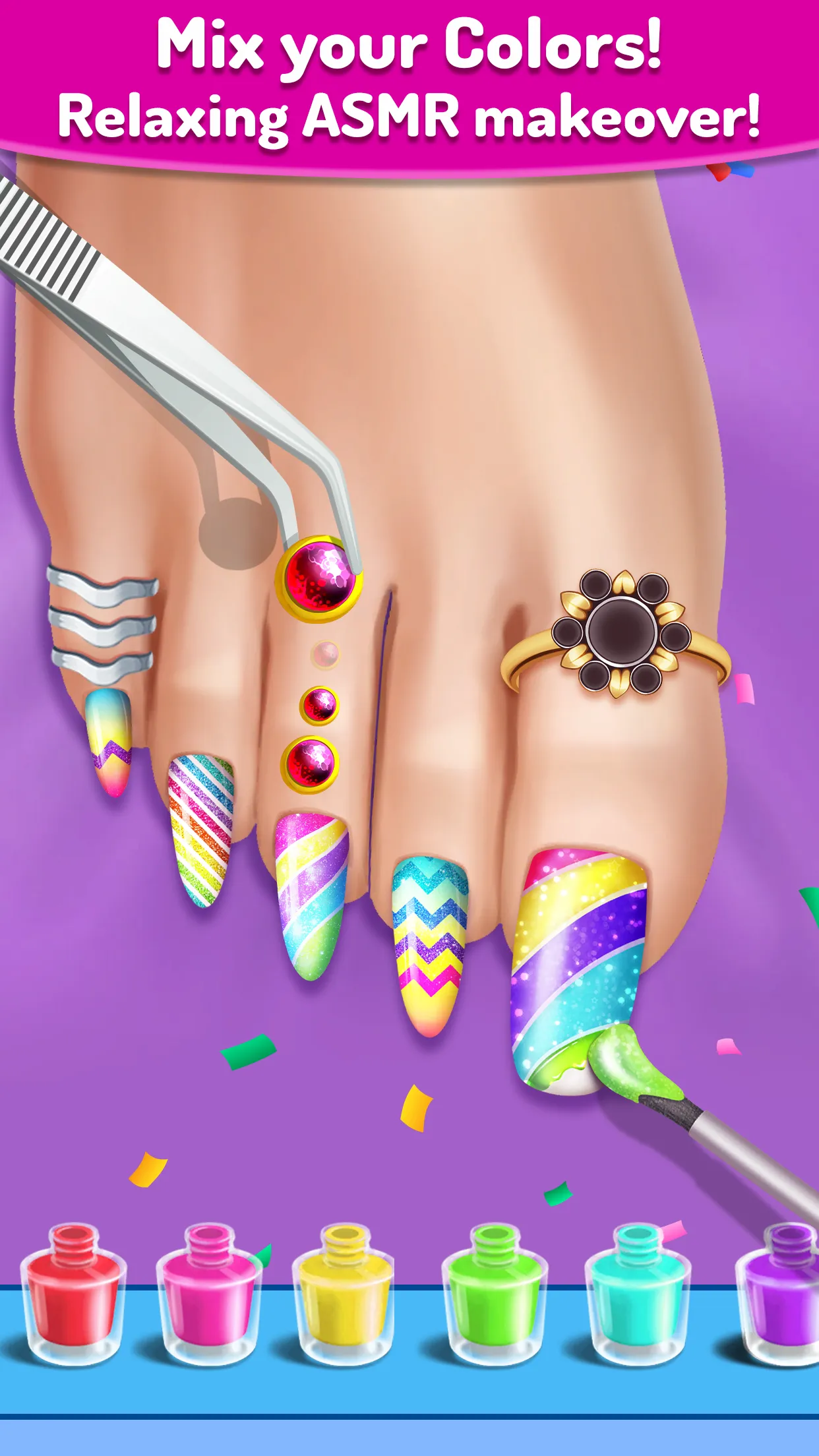 ASMR Salon: Foot Care Makeup | Indus Appstore | Screenshot