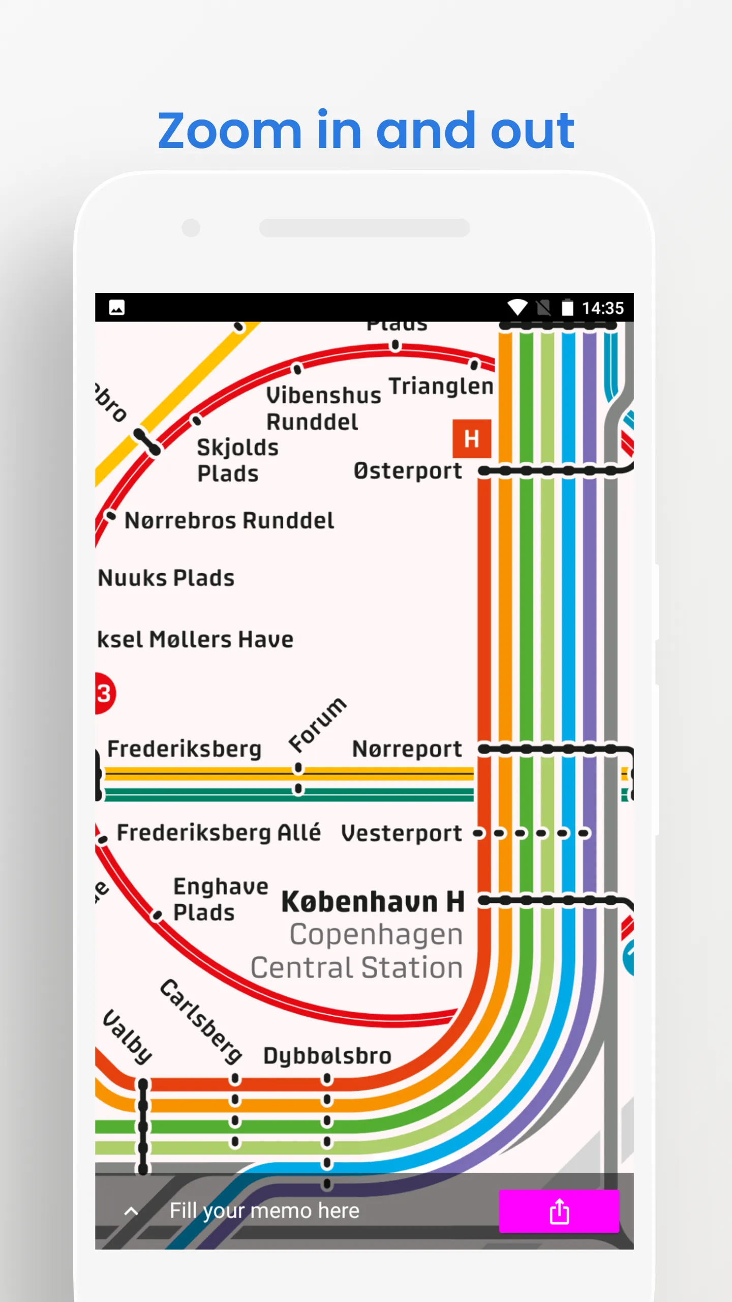 Copenhagen Metro Travel Guide | Indus Appstore | Screenshot