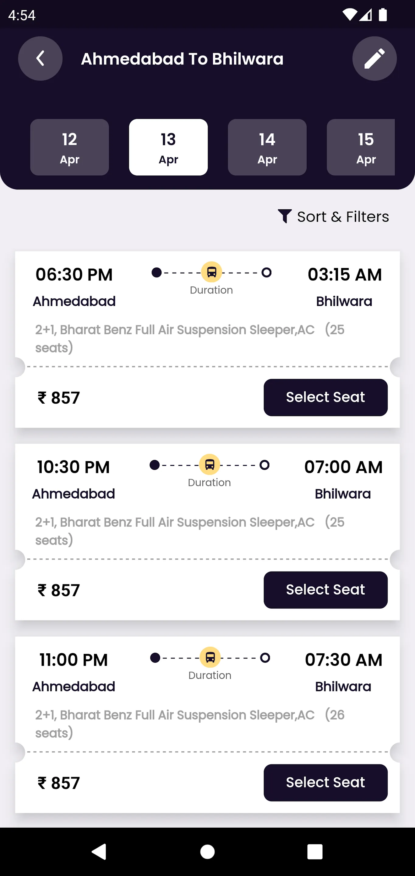 Parshwanath Travels Pvt Ltd | Indus Appstore | Screenshot