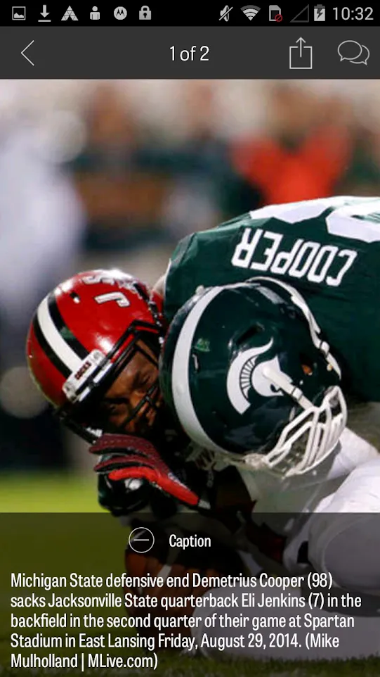 MLive.com: MSU Football News | Indus Appstore | Screenshot