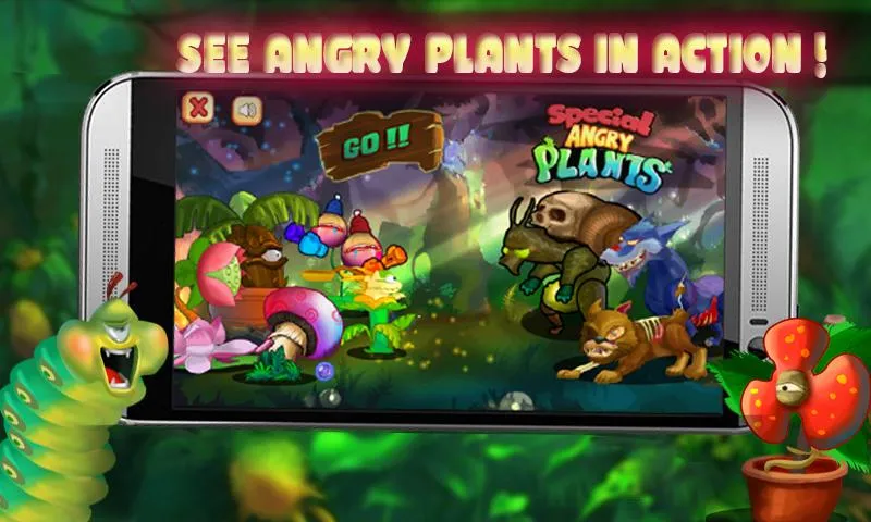 Angry Plants | Indus Appstore | Screenshot