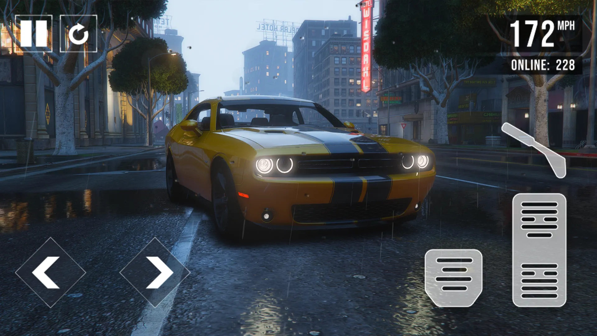 Muscle Dodge Drift Simulator | Indus Appstore | Screenshot