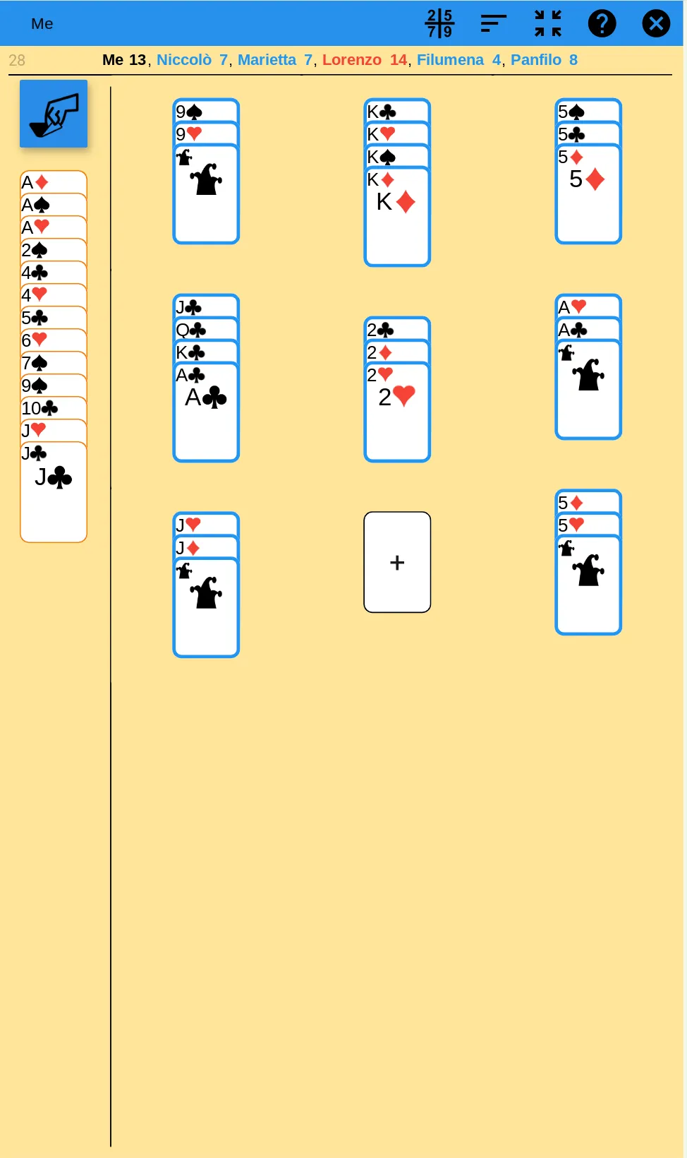 Machiavelli Card Game | Indus Appstore | Screenshot