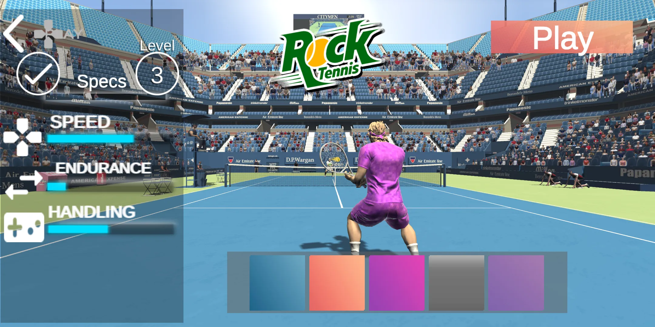 Tennis Cup 23: world Champions | Indus Appstore | Screenshot