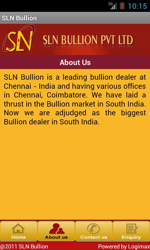 SLN Bullion | Indus Appstore | Screenshot