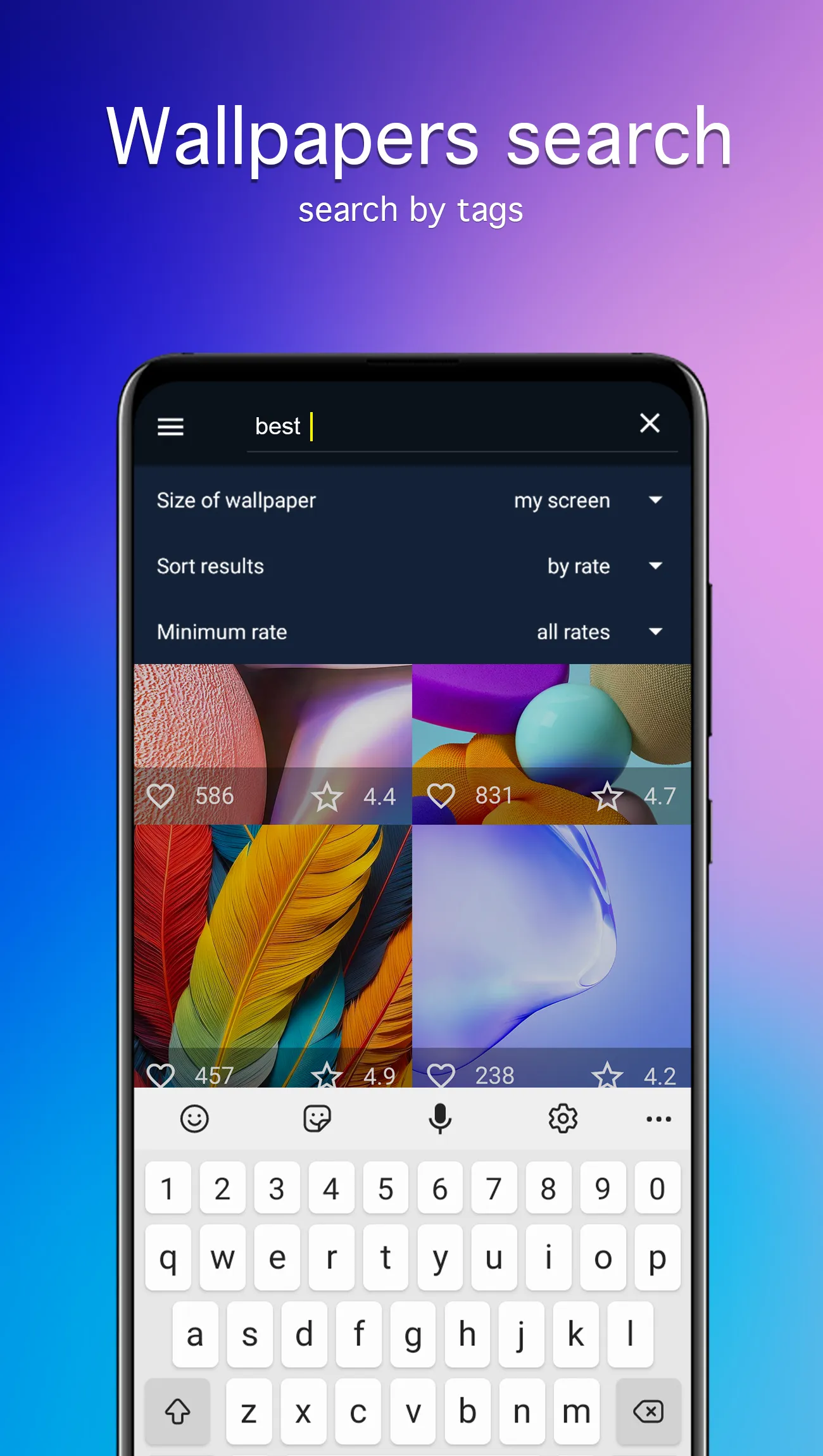 Wallpapers for Samsung 4K | Indus Appstore | Screenshot