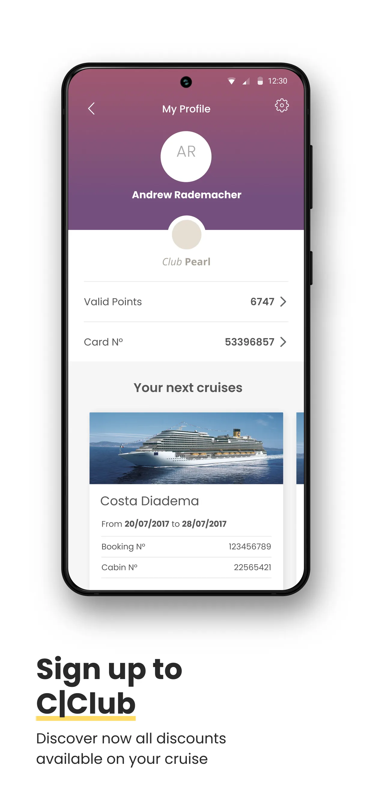 Costa Cruises | Indus Appstore | Screenshot