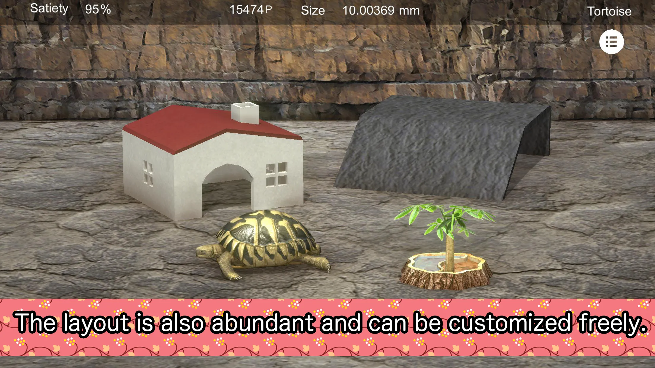 Tortoise to grow relaxedly | Indus Appstore | Screenshot