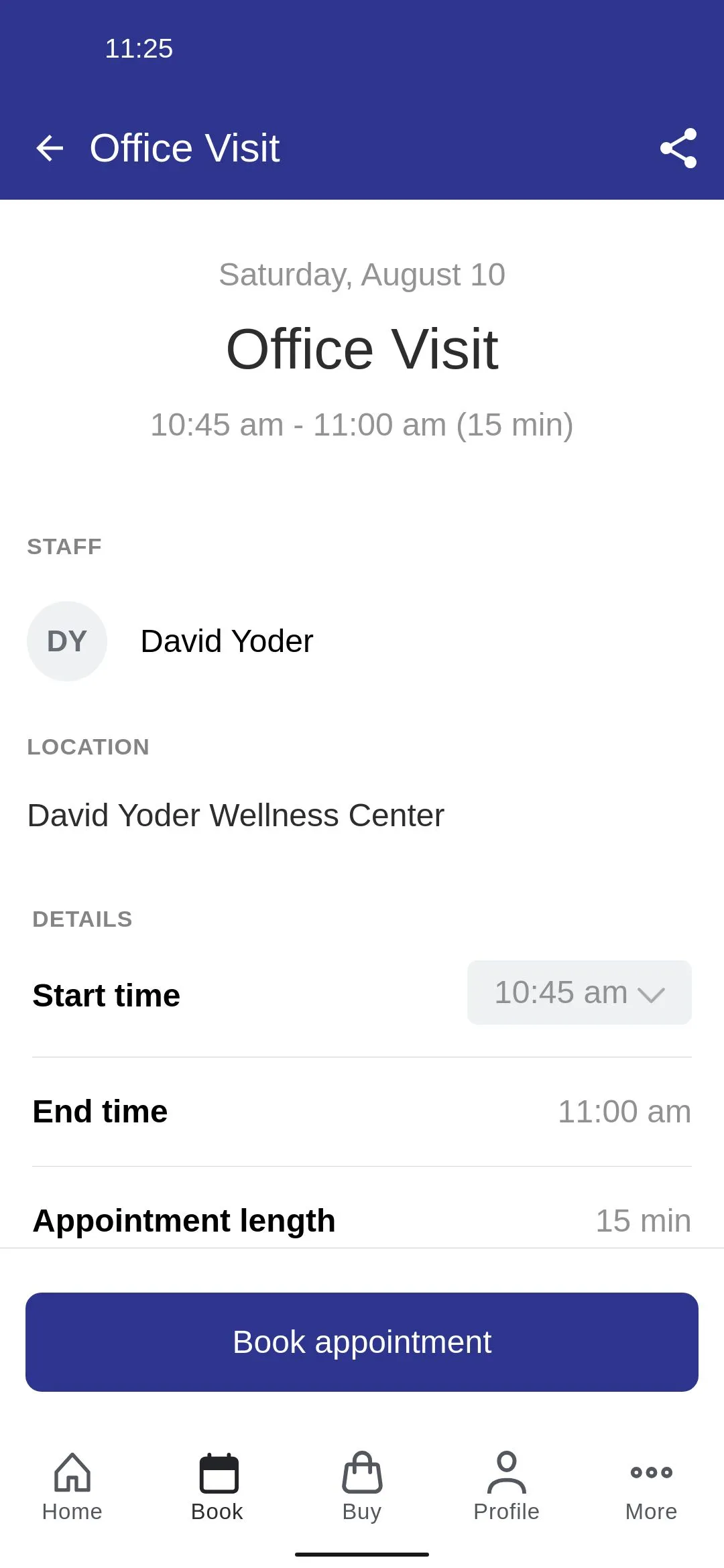 Dr David Yoder Wellness Center | Indus Appstore | Screenshot