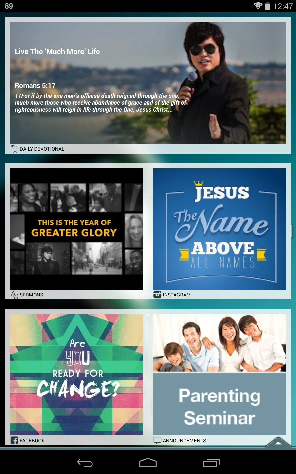 New Creation Church — App | Indus Appstore | Screenshot