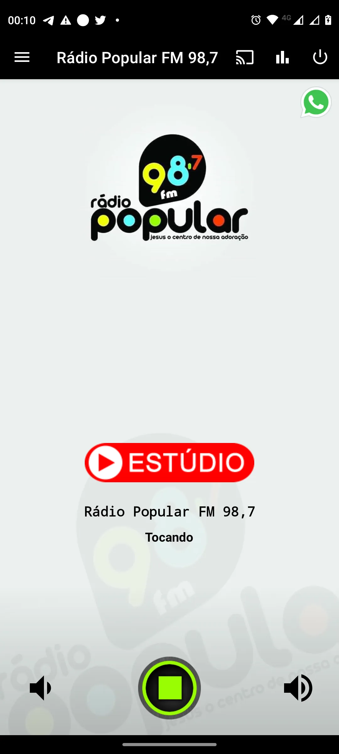 Rádio Popular FM 98,7 | Indus Appstore | Screenshot