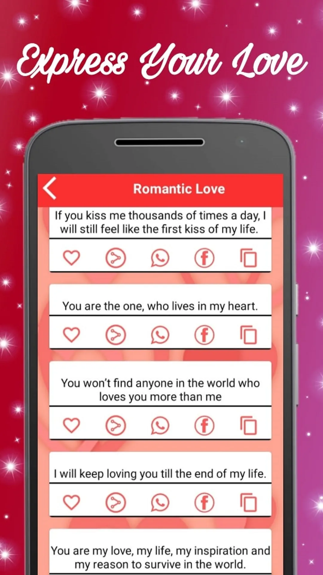 Heart Touching Love Messages | Indus Appstore | Screenshot