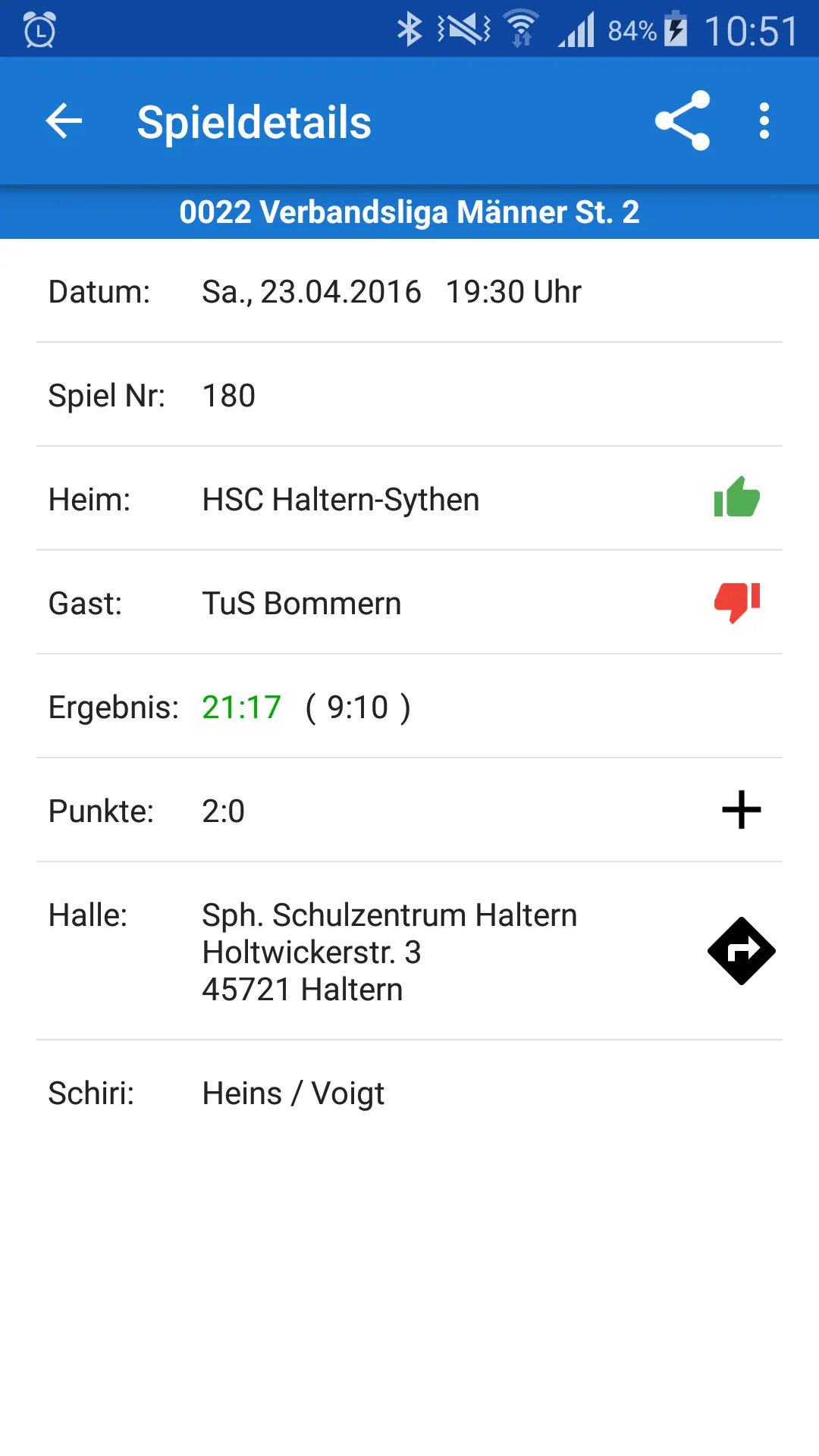 HSC Haltern/Sythen | Indus Appstore | Screenshot