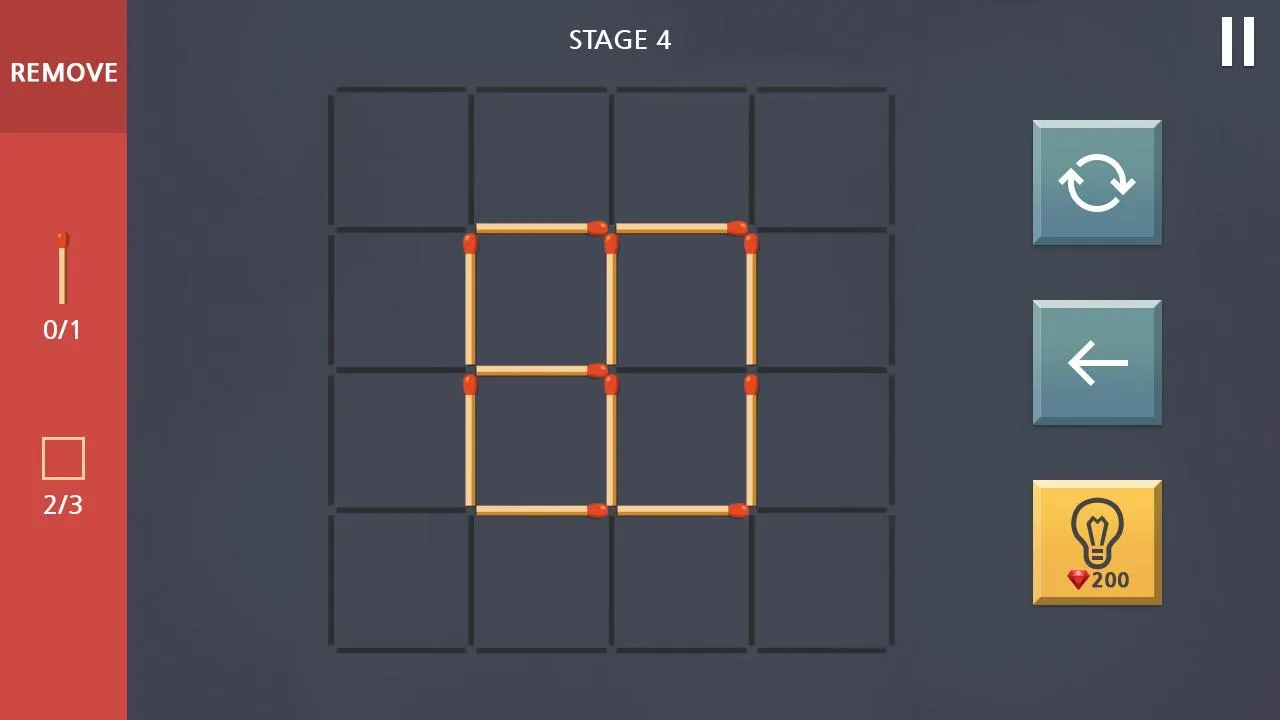 Matchstick Puzzle King | Indus Appstore | Screenshot