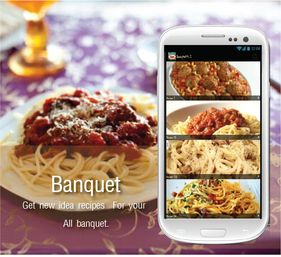 Spaghetti Recipes | Indus Appstore | Screenshot