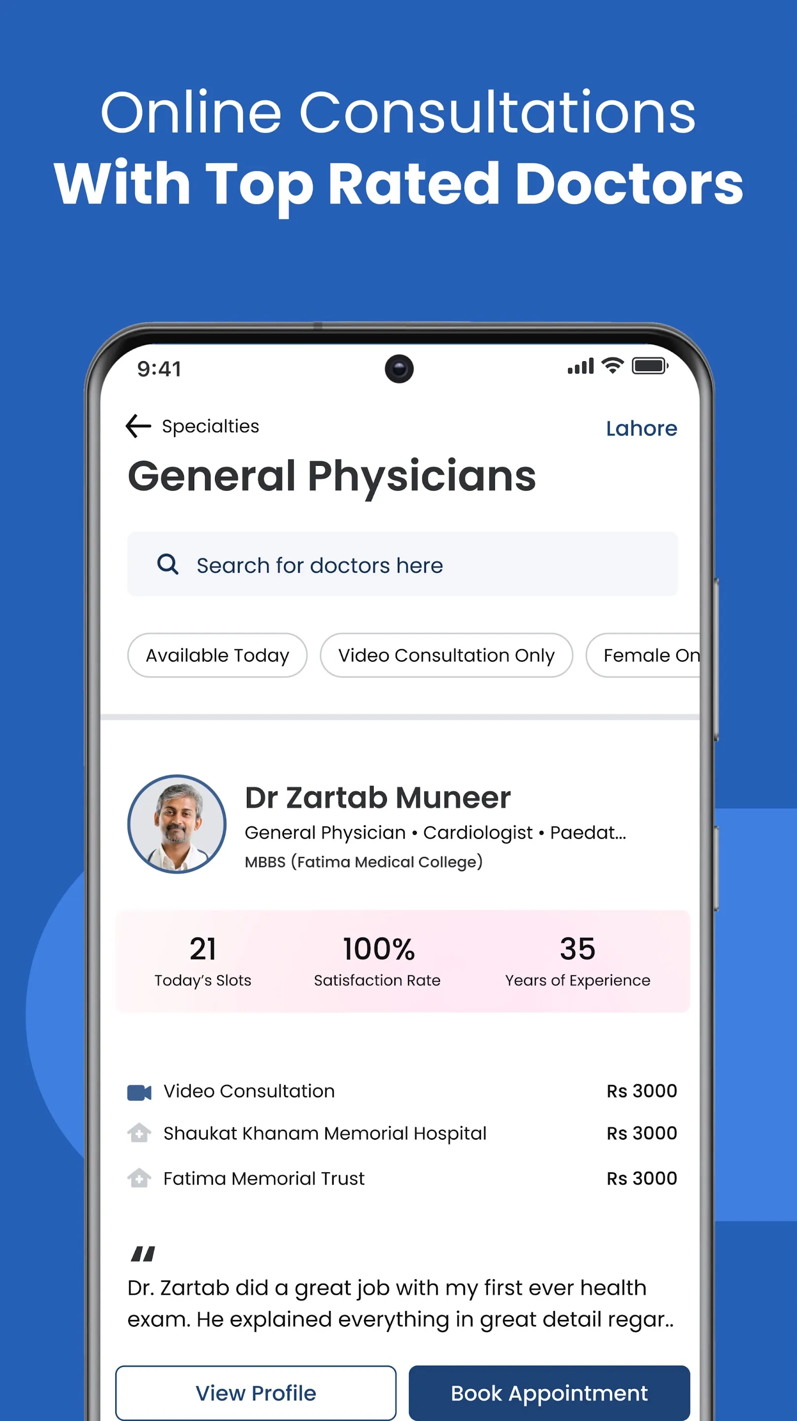 Healthwire: Doctors & Medicine | Indus Appstore | Screenshot