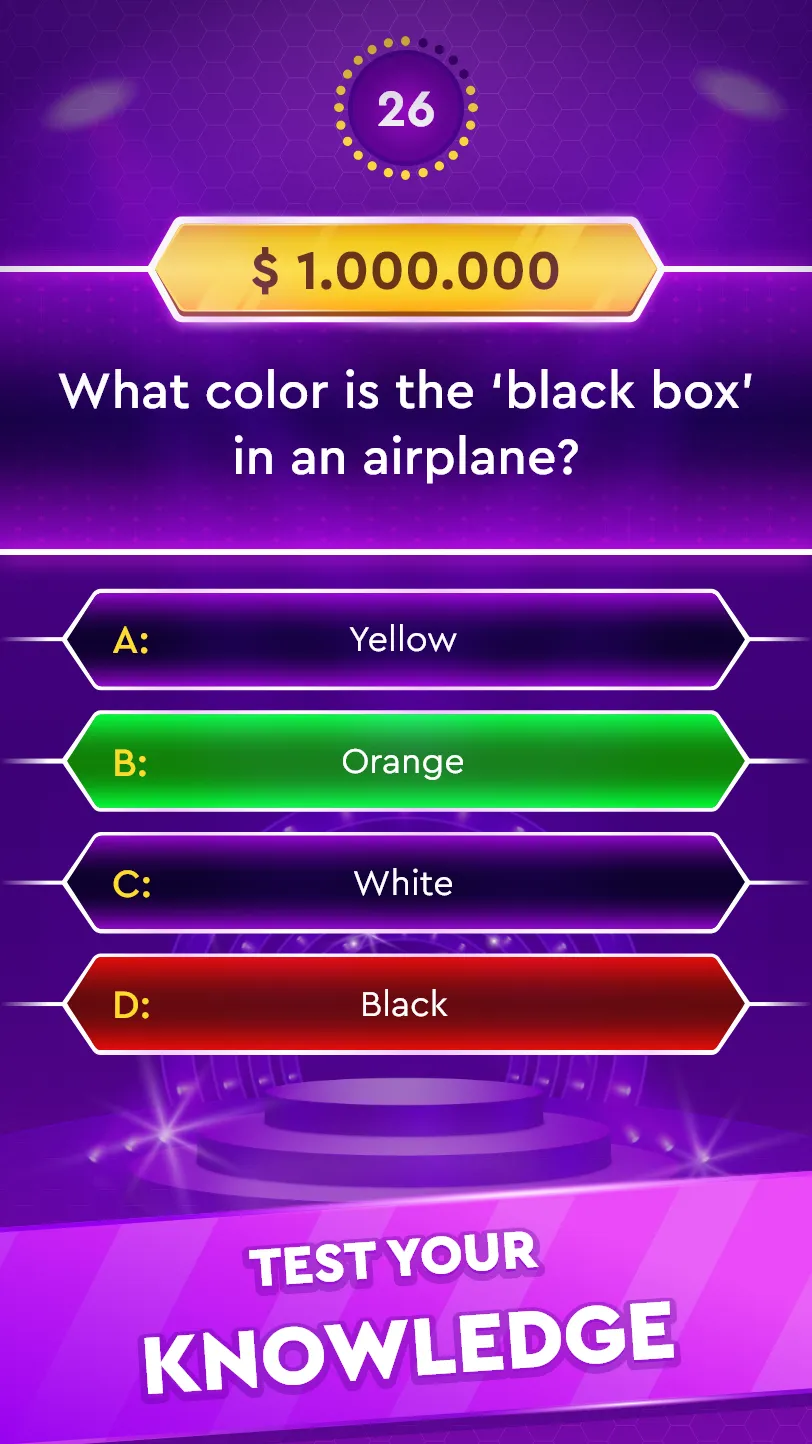 Trivia Game: Millionaire Quiz | Indus Appstore | Screenshot