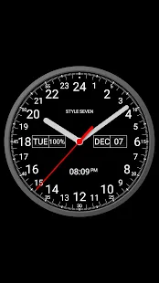 Analog Clock 24-7 | Indus Appstore | Screenshot