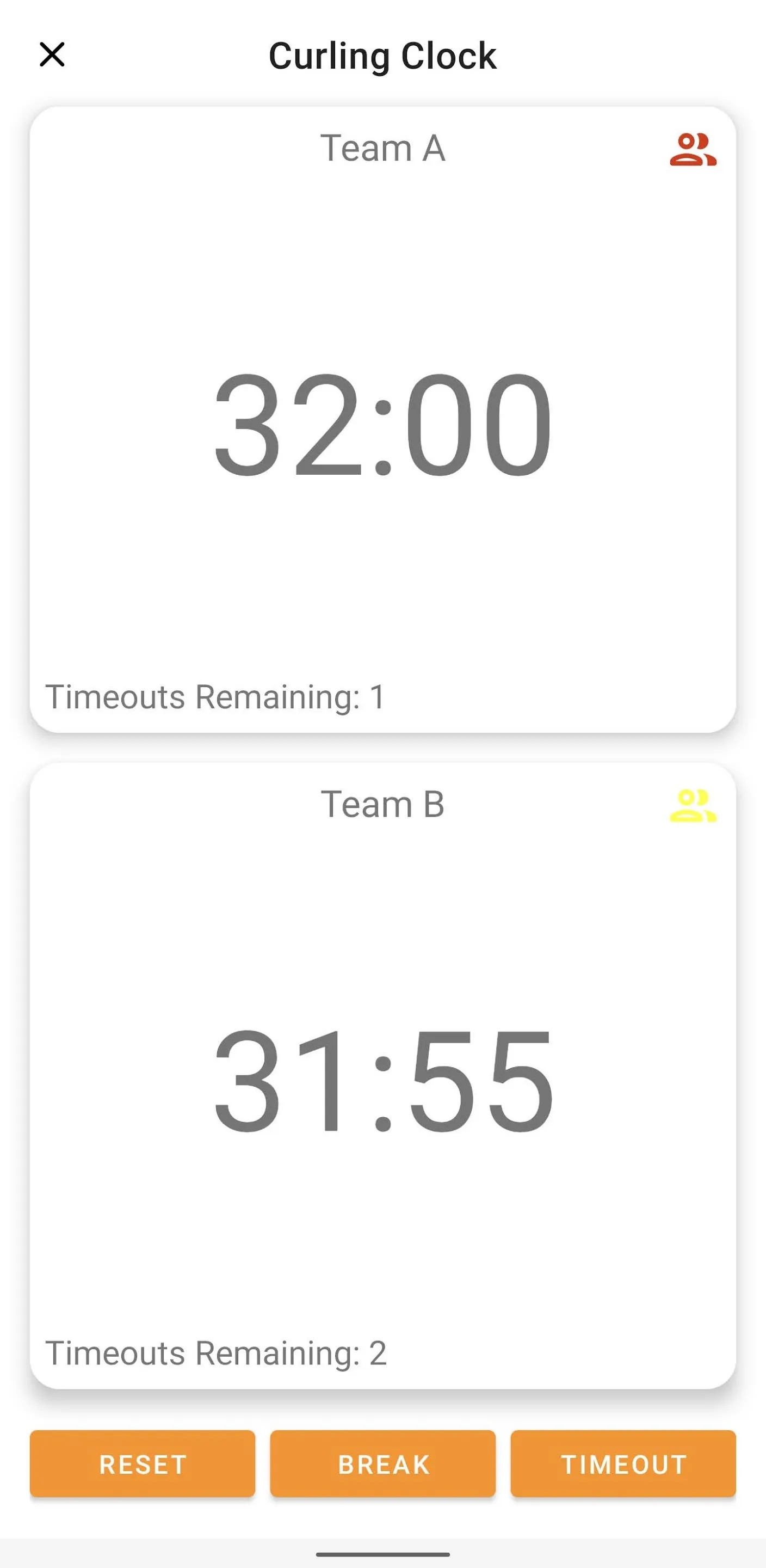 Curling Clock | Indus Appstore | Screenshot