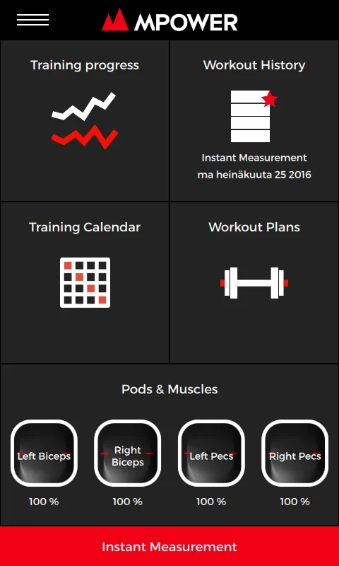 Mpower Muscle Monitor | Indus Appstore | Screenshot