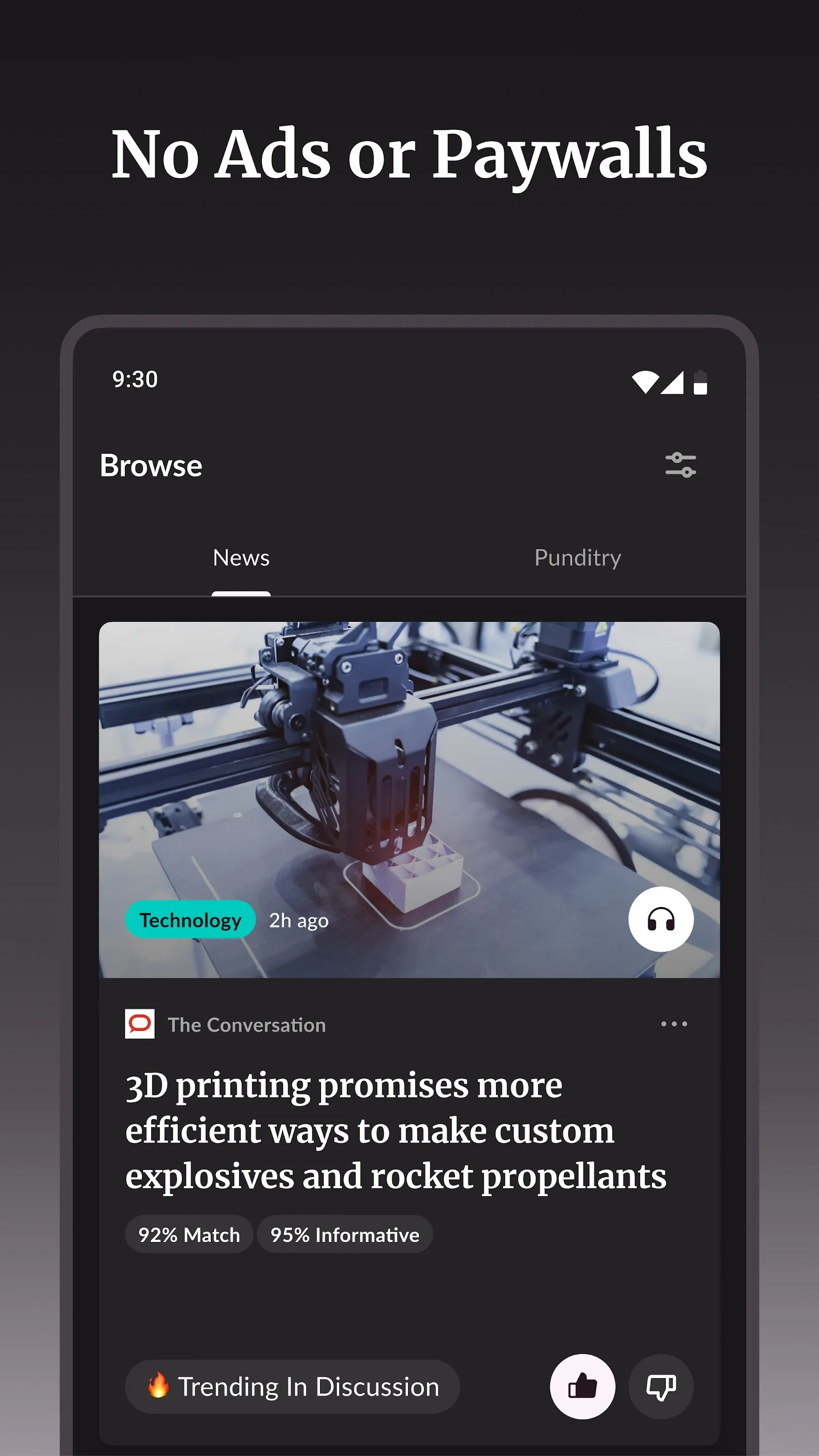 Otherweb: real news, no junk | Indus Appstore | Screenshot