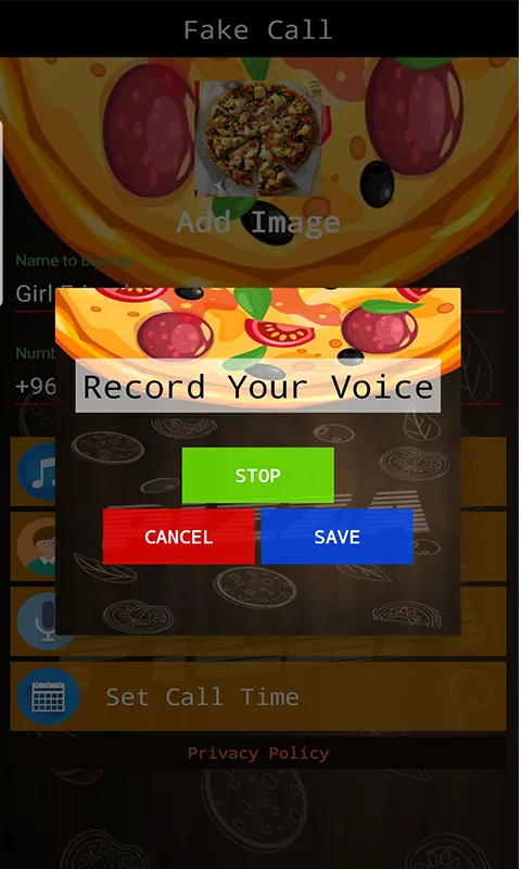 Fake Call With Pizza Prank | Indus Appstore | Screenshot