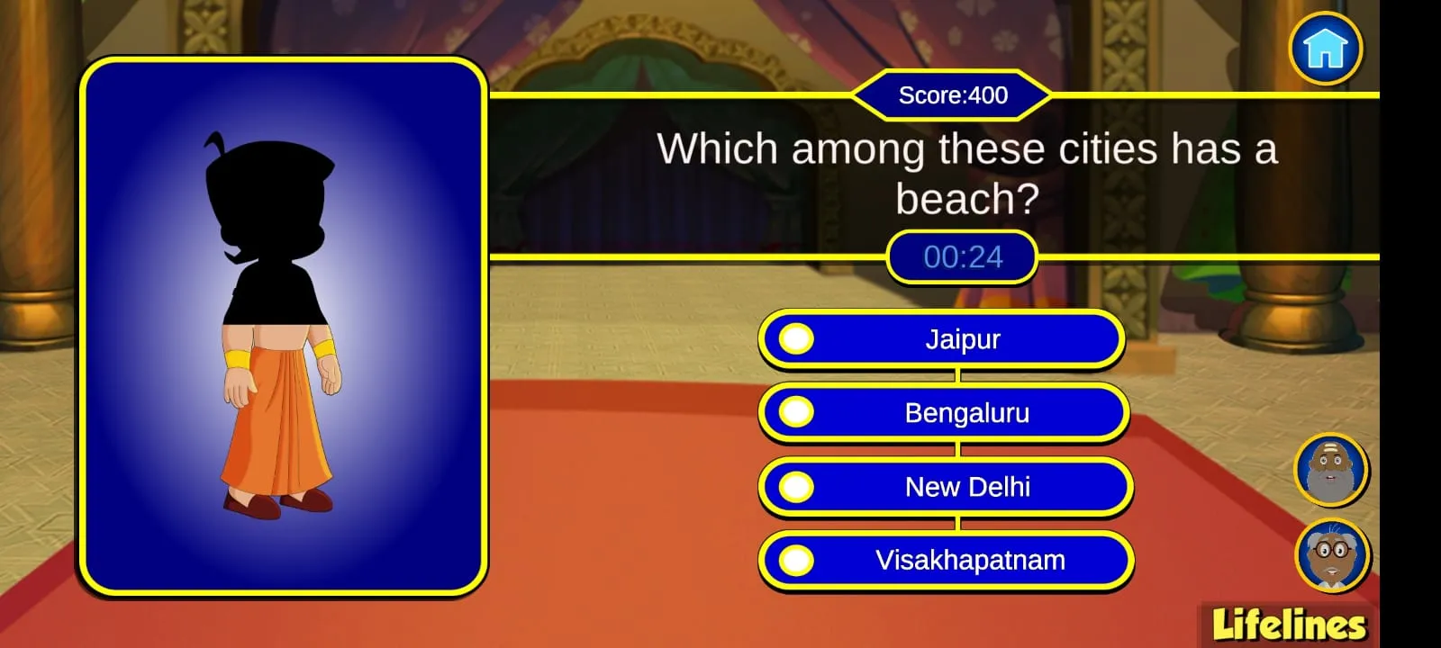 Chhota Bheem Quiz Game | Indus Appstore | Screenshot