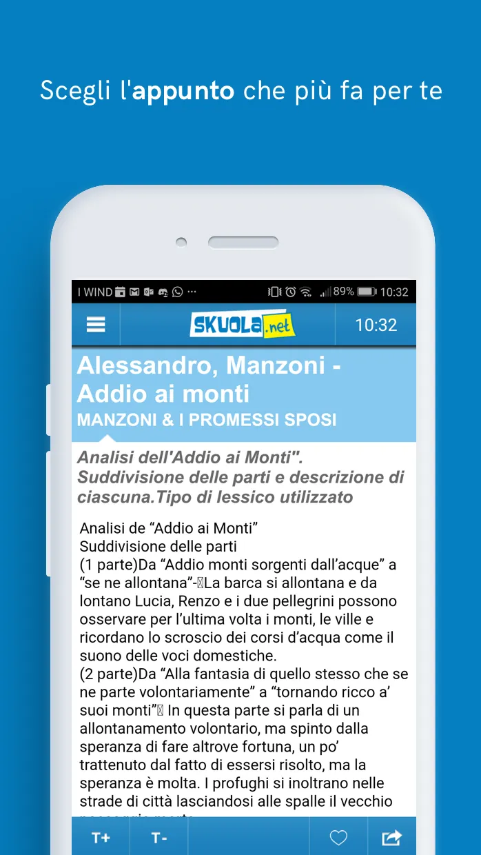 Skuola.net Appunti | Indus Appstore | Screenshot