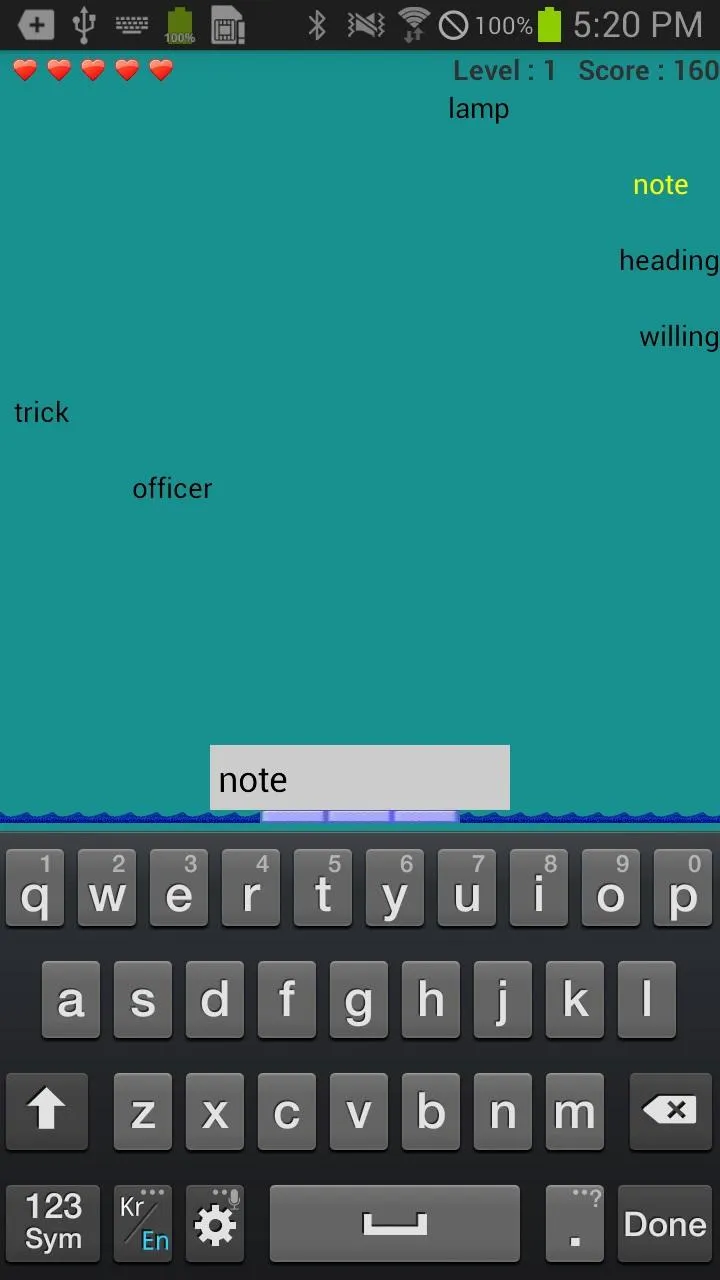 English Typing Practice | Indus Appstore | Screenshot