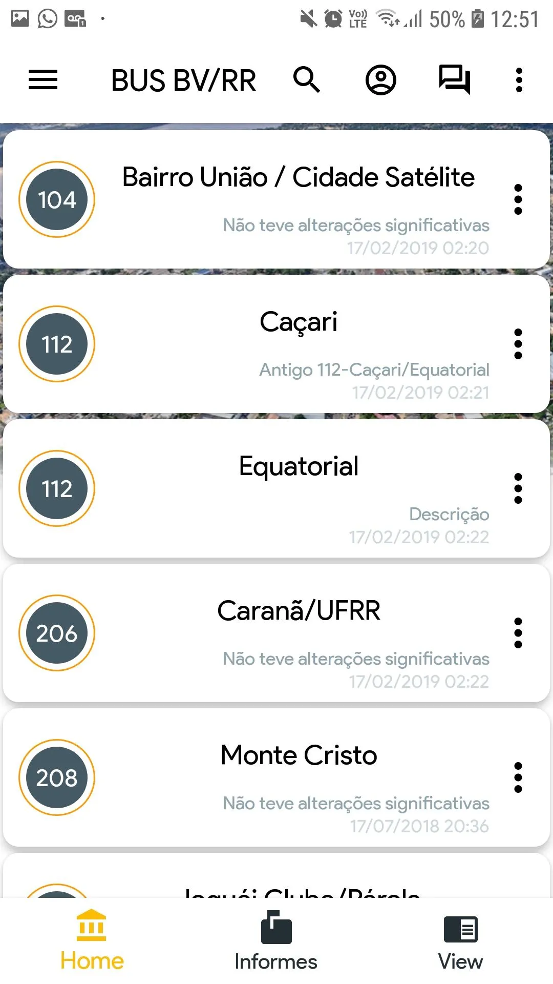 Ônibus BV Roraima | Indus Appstore | Screenshot