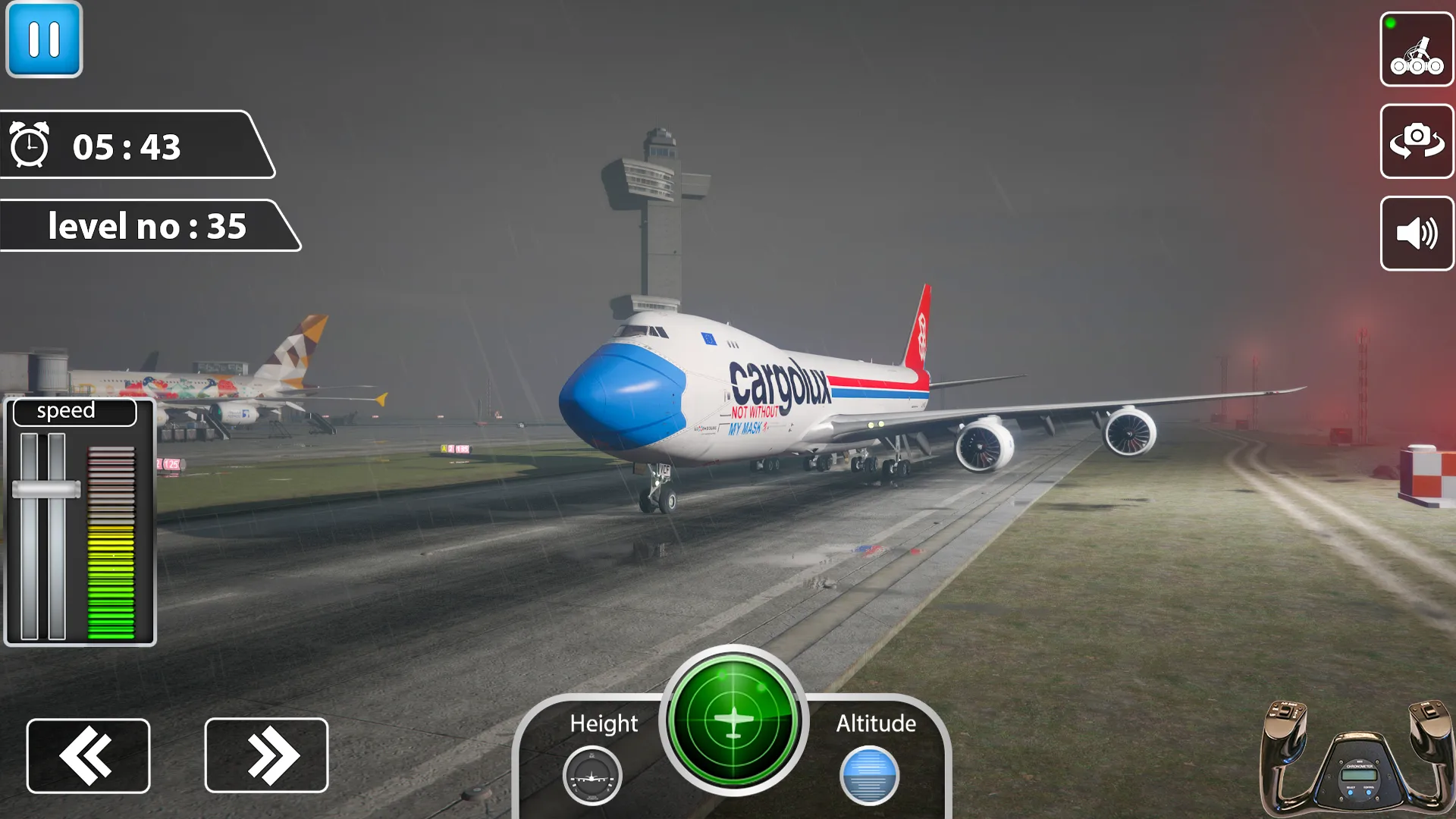Airplane Flight 3d Simulator | Indus Appstore | Screenshot