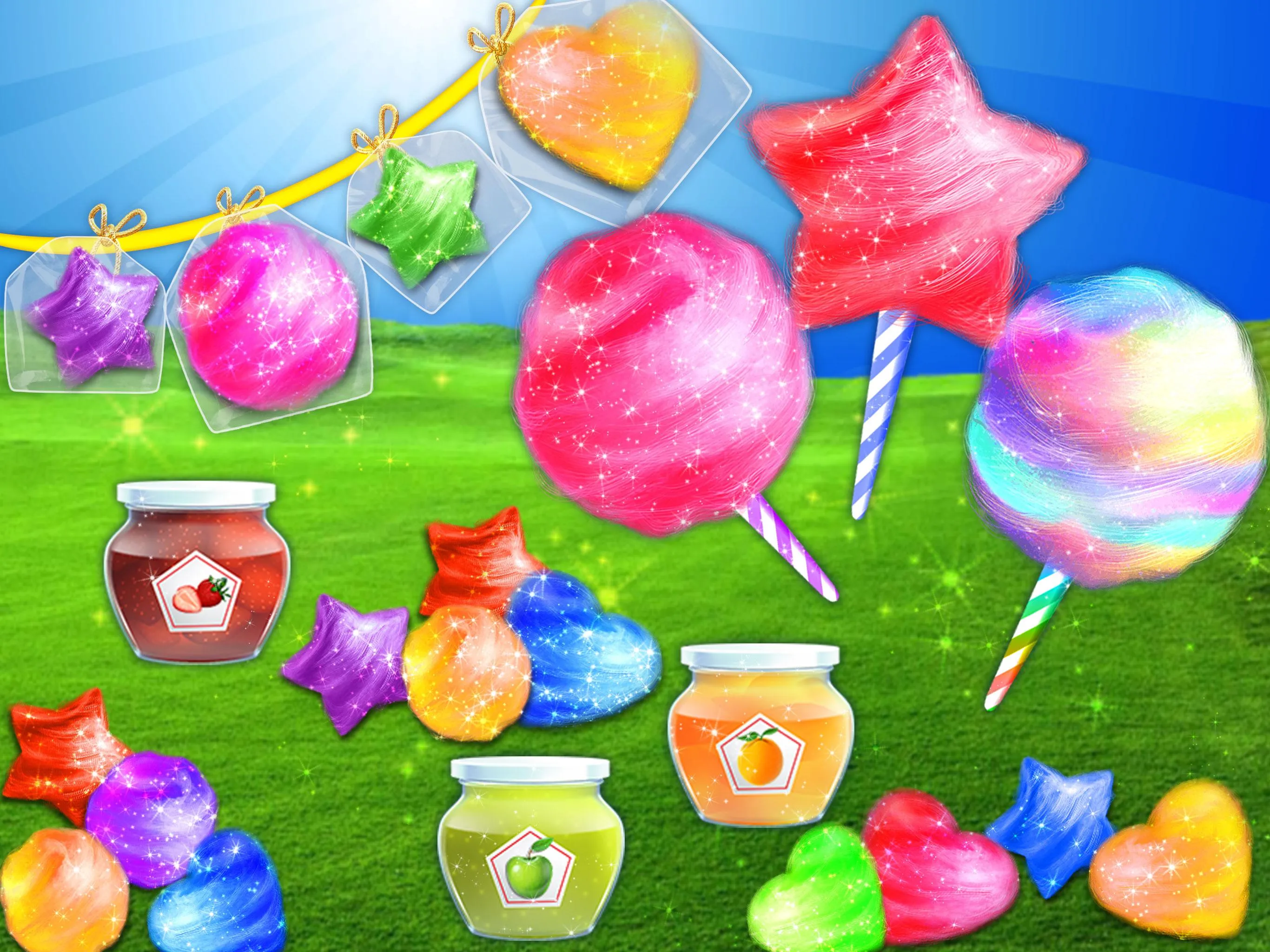 Sweet Cotton Candy Shop | Indus Appstore | Screenshot