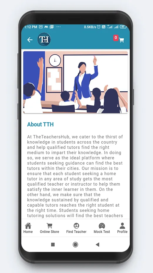 The Teachers Hub - Find Home T | Indus Appstore | Screenshot