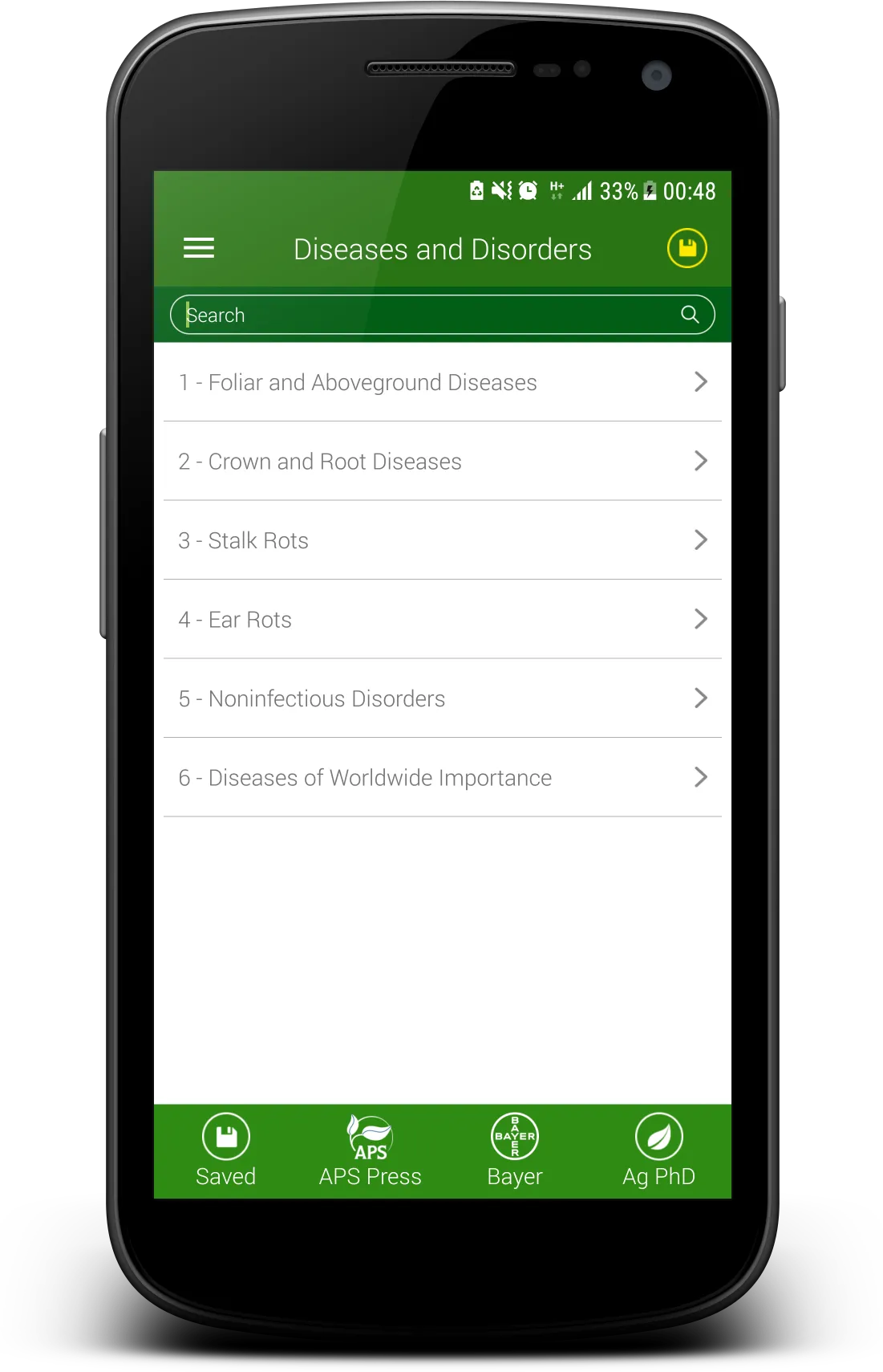 Ag PhD Corn Diseases | Indus Appstore | Screenshot