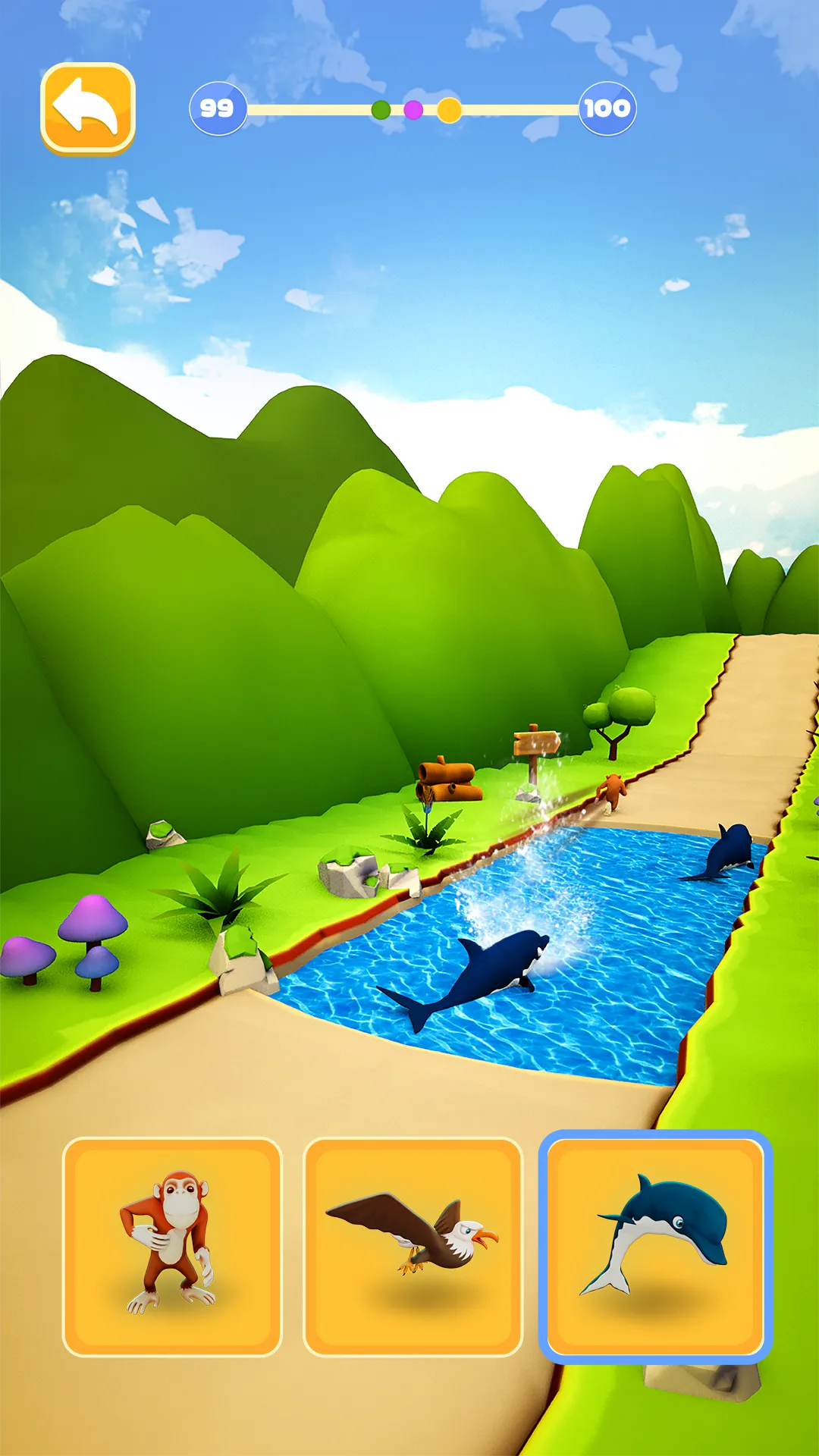 Animal Shifting: Transform Run | Indus Appstore | Screenshot