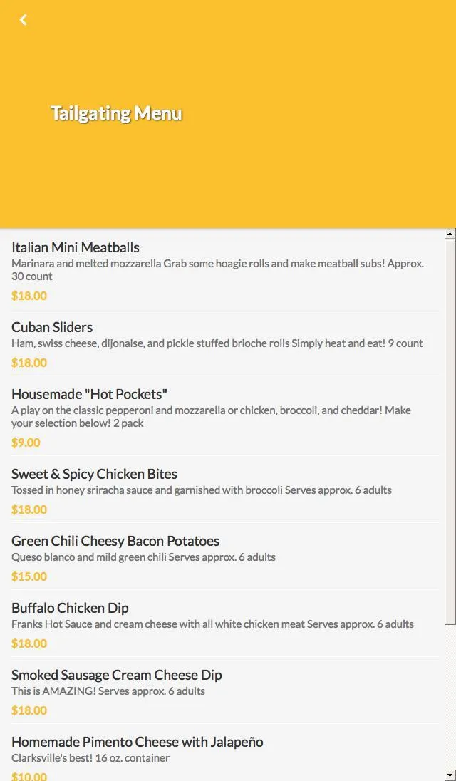 Nicoletta's Catering | Indus Appstore | Screenshot