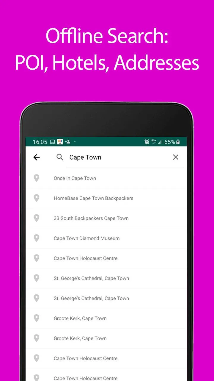 Cape Town Offline Map and Trav | Indus Appstore | Screenshot