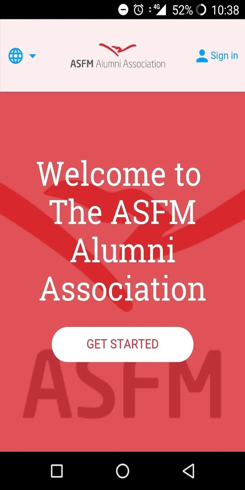 ASFM Alumni | Indus Appstore | Screenshot