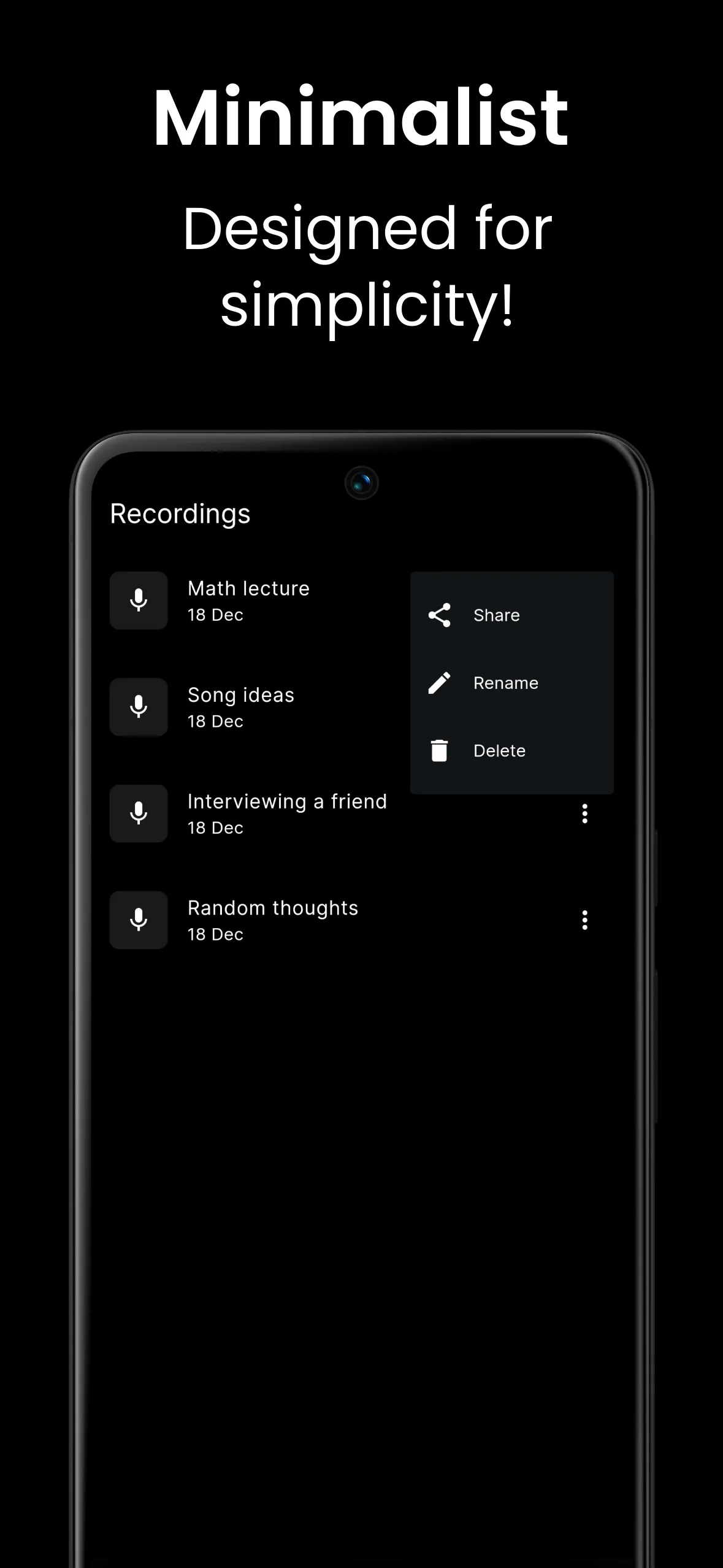 Voice Recorder Plus 2024 | Indus Appstore | Screenshot