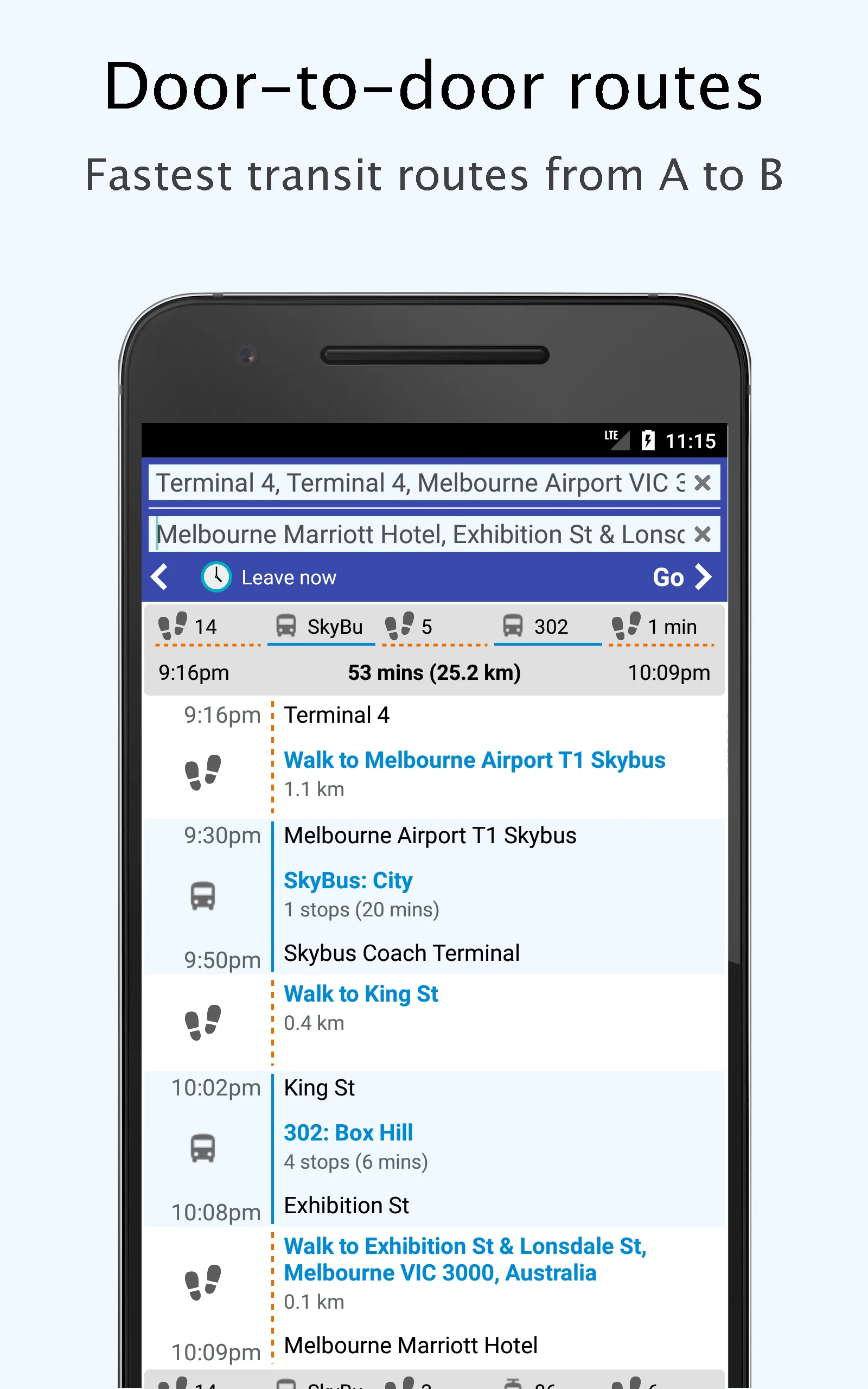 Melbourne Public Transit | Indus Appstore | Screenshot