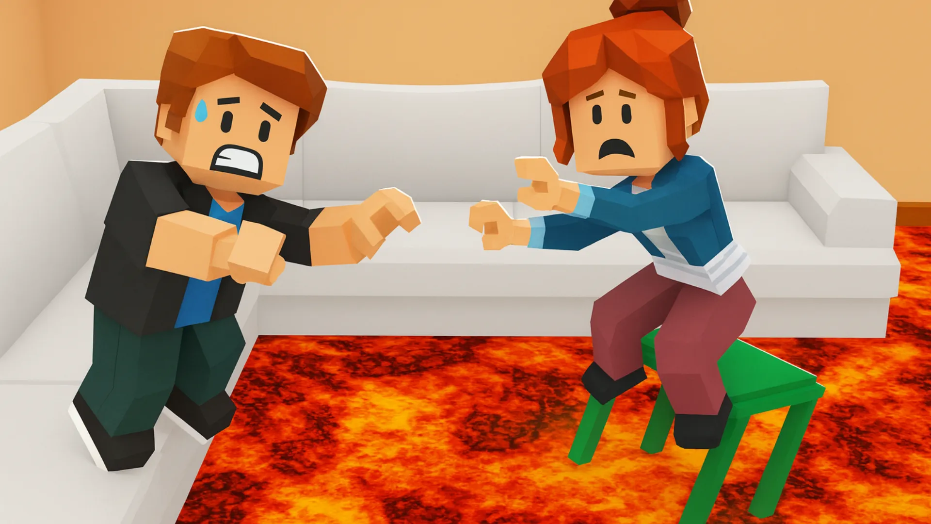 Obby Lava Mod: Parkour Race | Indus Appstore | Screenshot