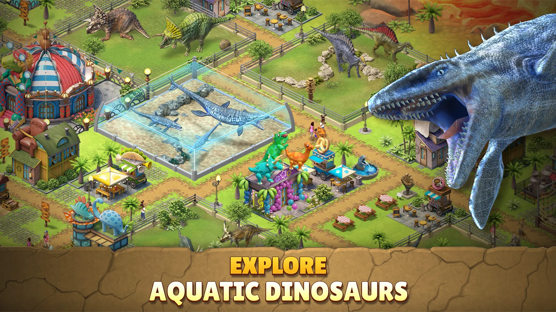 Jurassic Dinosaur: Dino Game | Indus Appstore | Screenshot