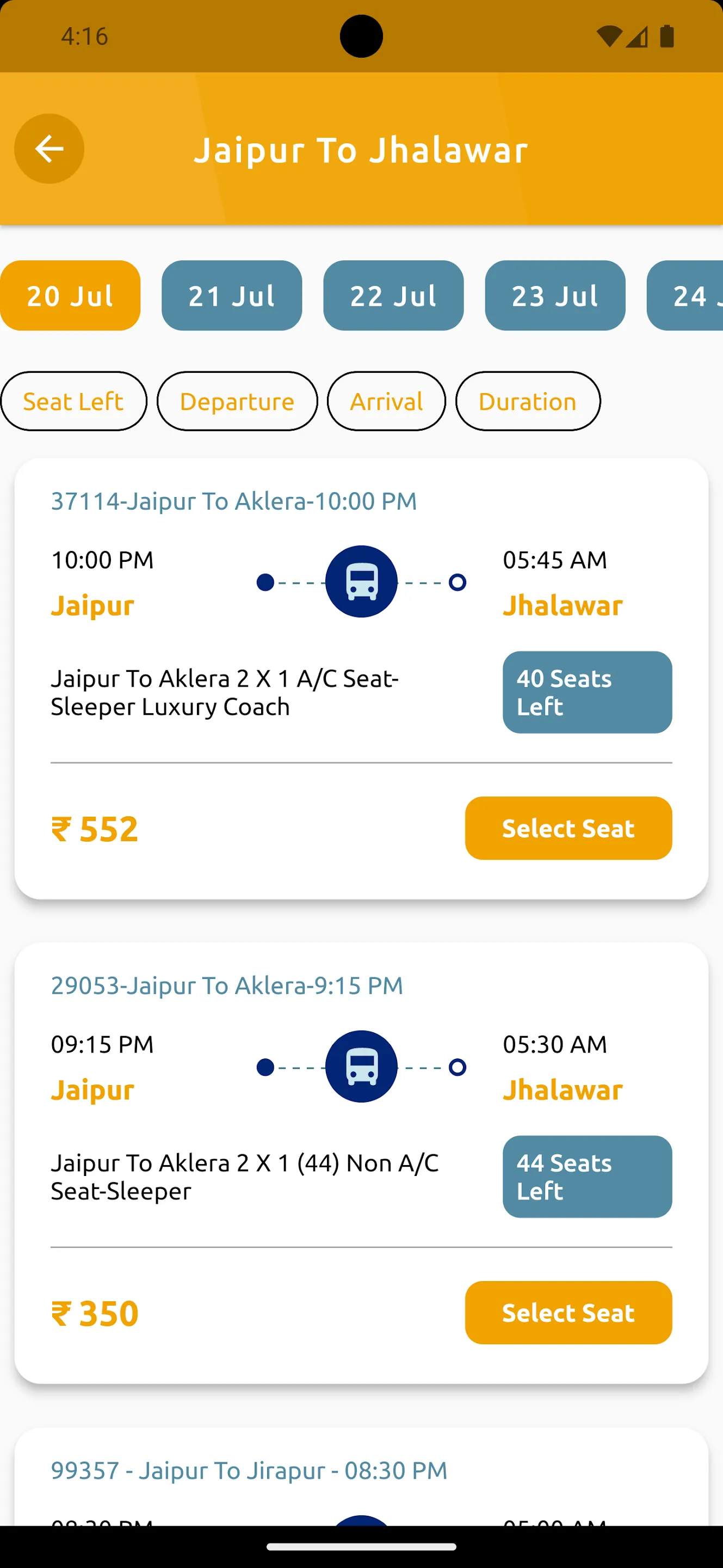 Jakhar Travels | Indus Appstore | Screenshot