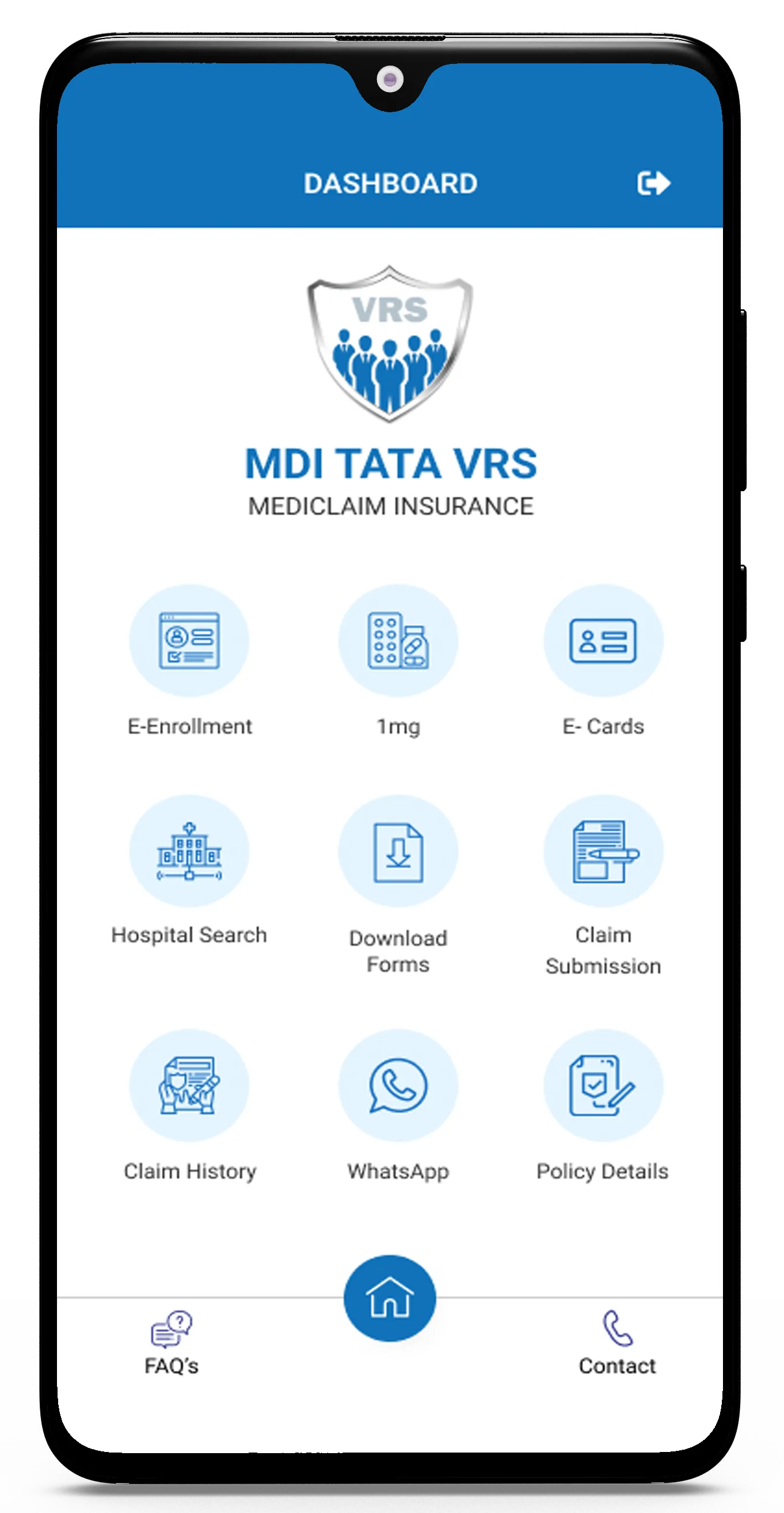 MDI Tata Motors VRS Mediclaim | Indus Appstore | Screenshot